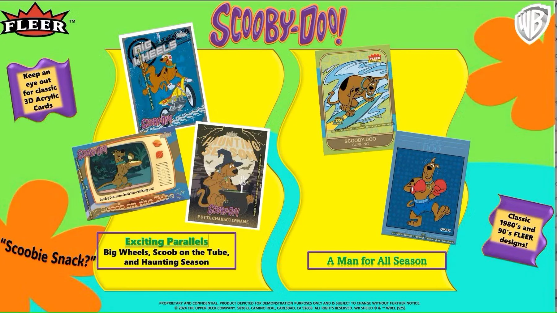 2025 Upper Deck Fleer Scooby Doo! Trading Cards Hobby Box | Columbia Sports Cards - Image 5