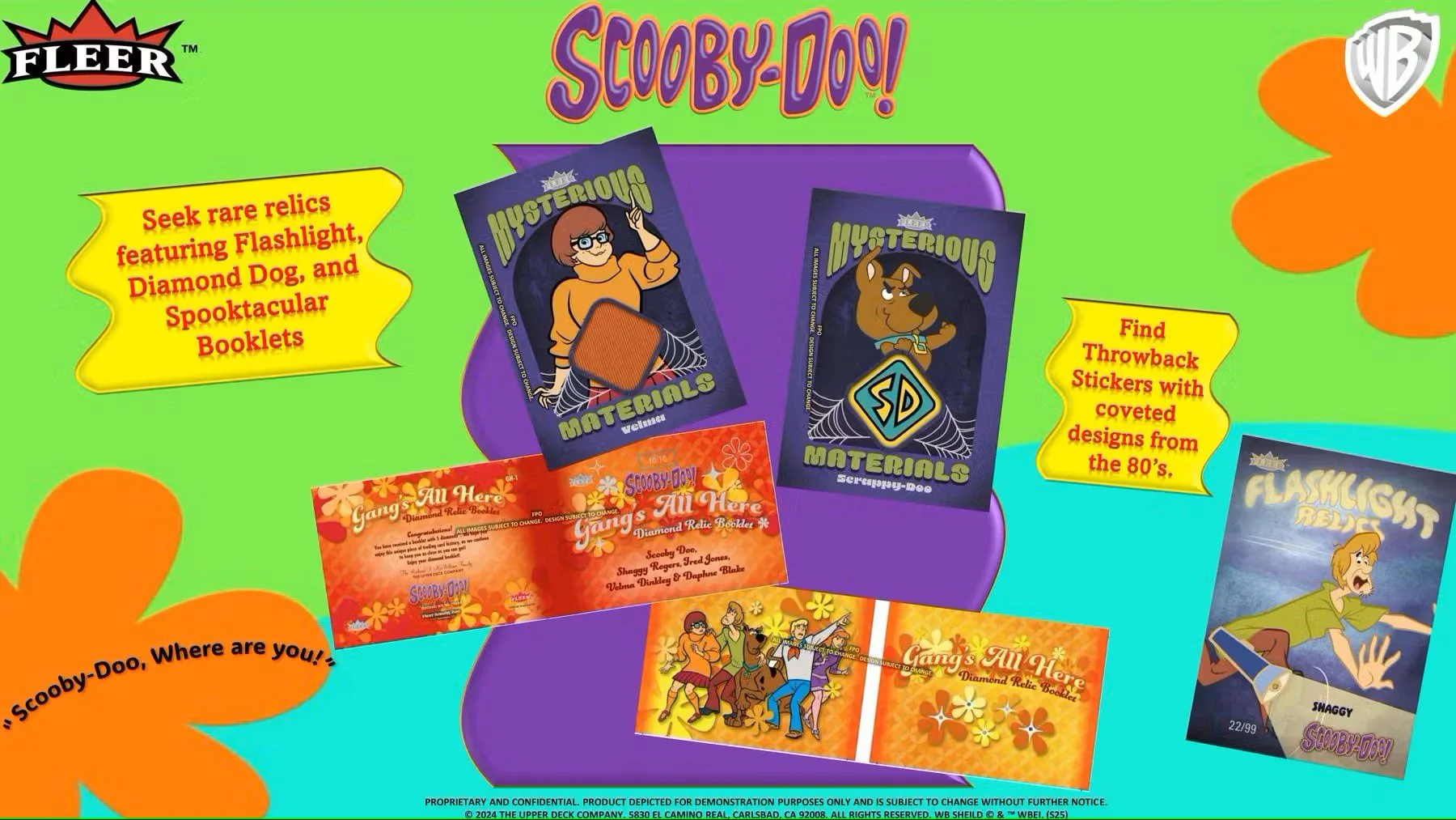 2025 Upper Deck Fleer Scooby Doo! Trading Cards Hobby Box | Columbia Sports Cards - Image 7