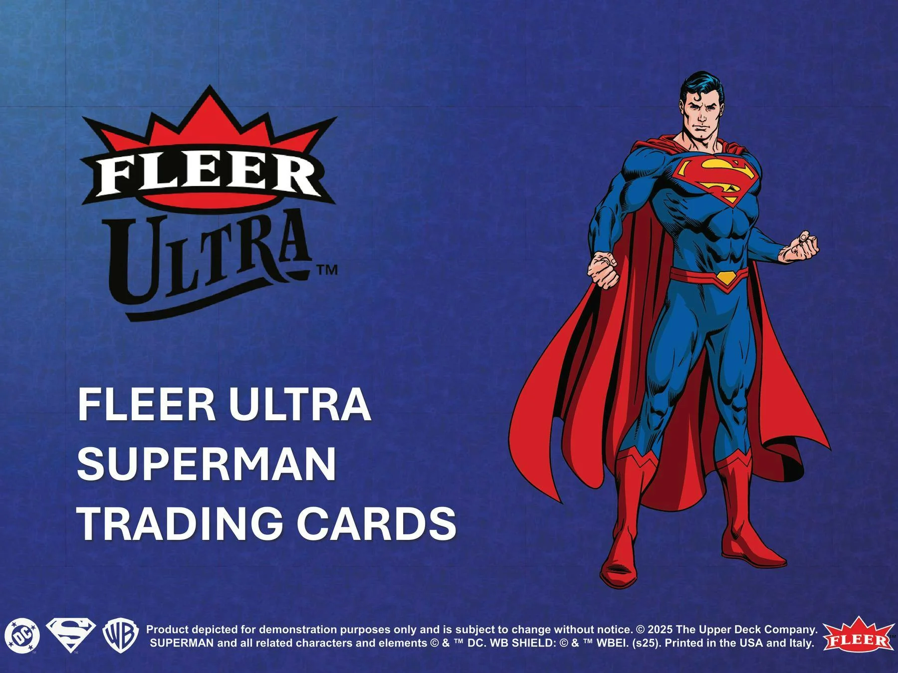 2025 Upper Deck Fleer Ultra Superman Hobby Box - Image 3