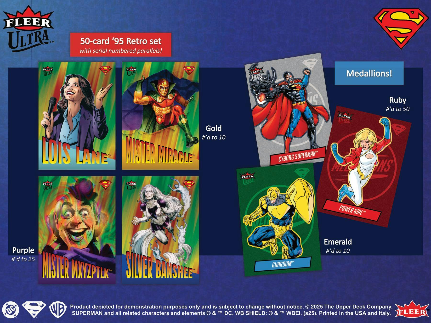 2025 Upper Deck Fleer Ultra Superman Hobby Box - Image 5