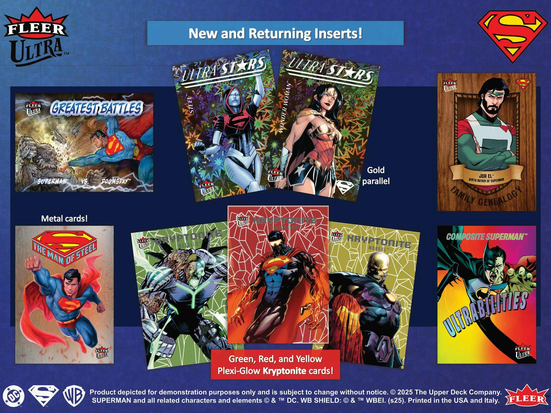2025 Upper Deck Fleer Ultra Superman Hobby Box - Image 6