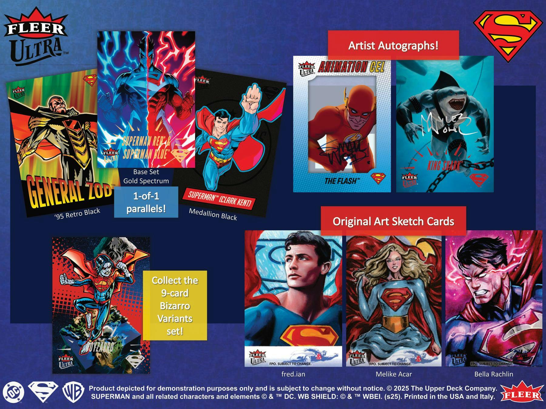 2025 Upper Deck Fleer Ultra Superman Hobby Box - Image 7