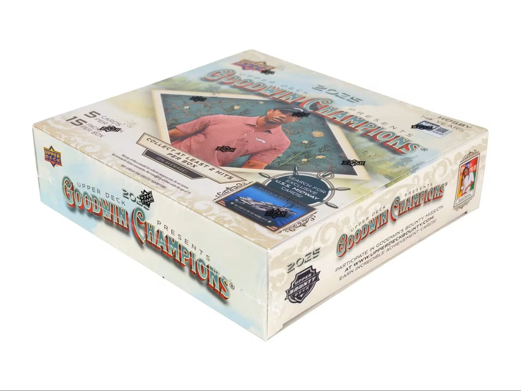 2025 Upper Deck Goodwin Champions Hobby Box | Columbia Sports Cards - Image 2