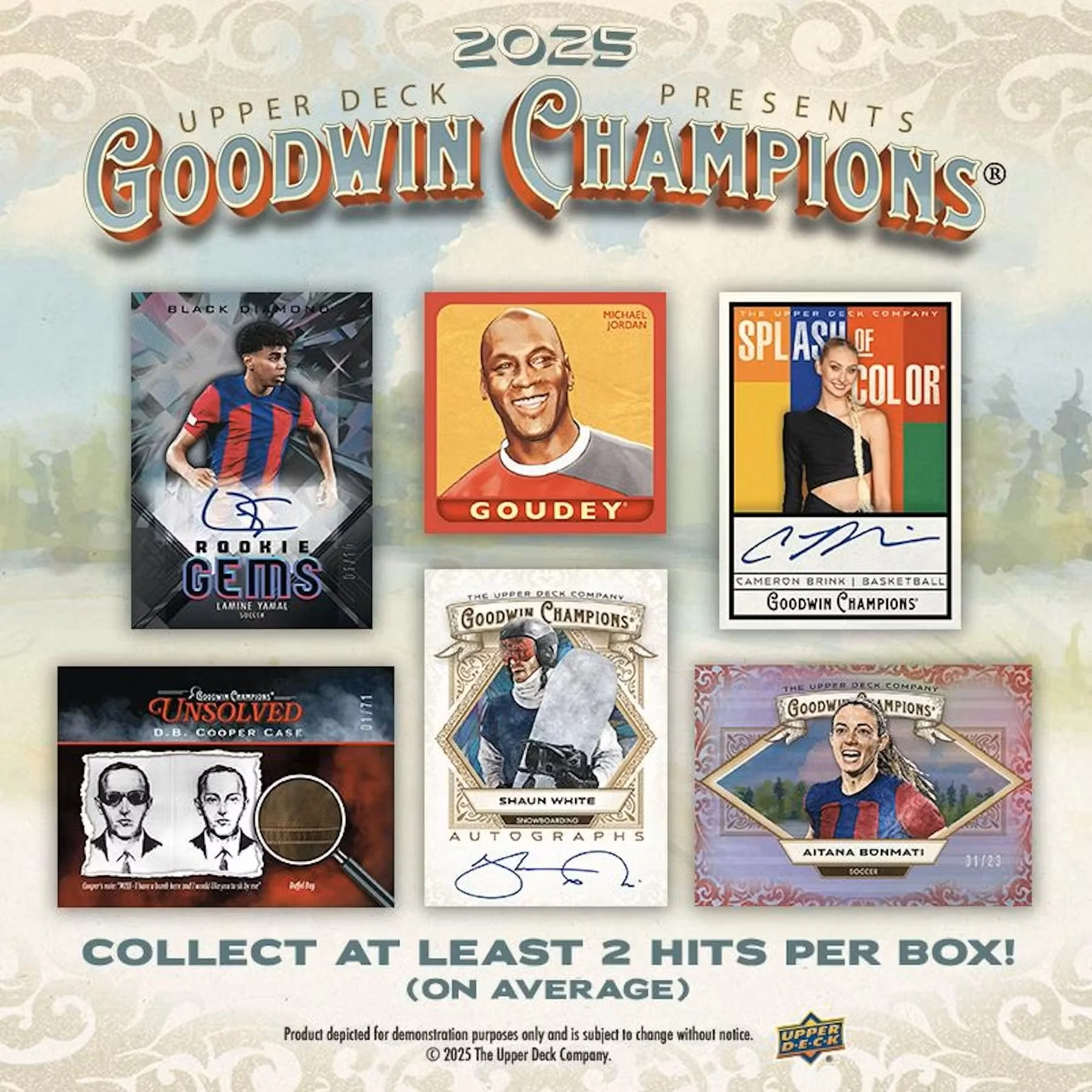 2025 Upper Deck Goodwin Champions Hobby Box | Columbia Sports Cards - Image 3