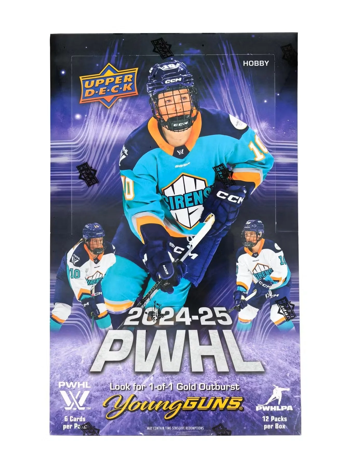 2025 Upper Deck PWHL Hockey Hobby Box
