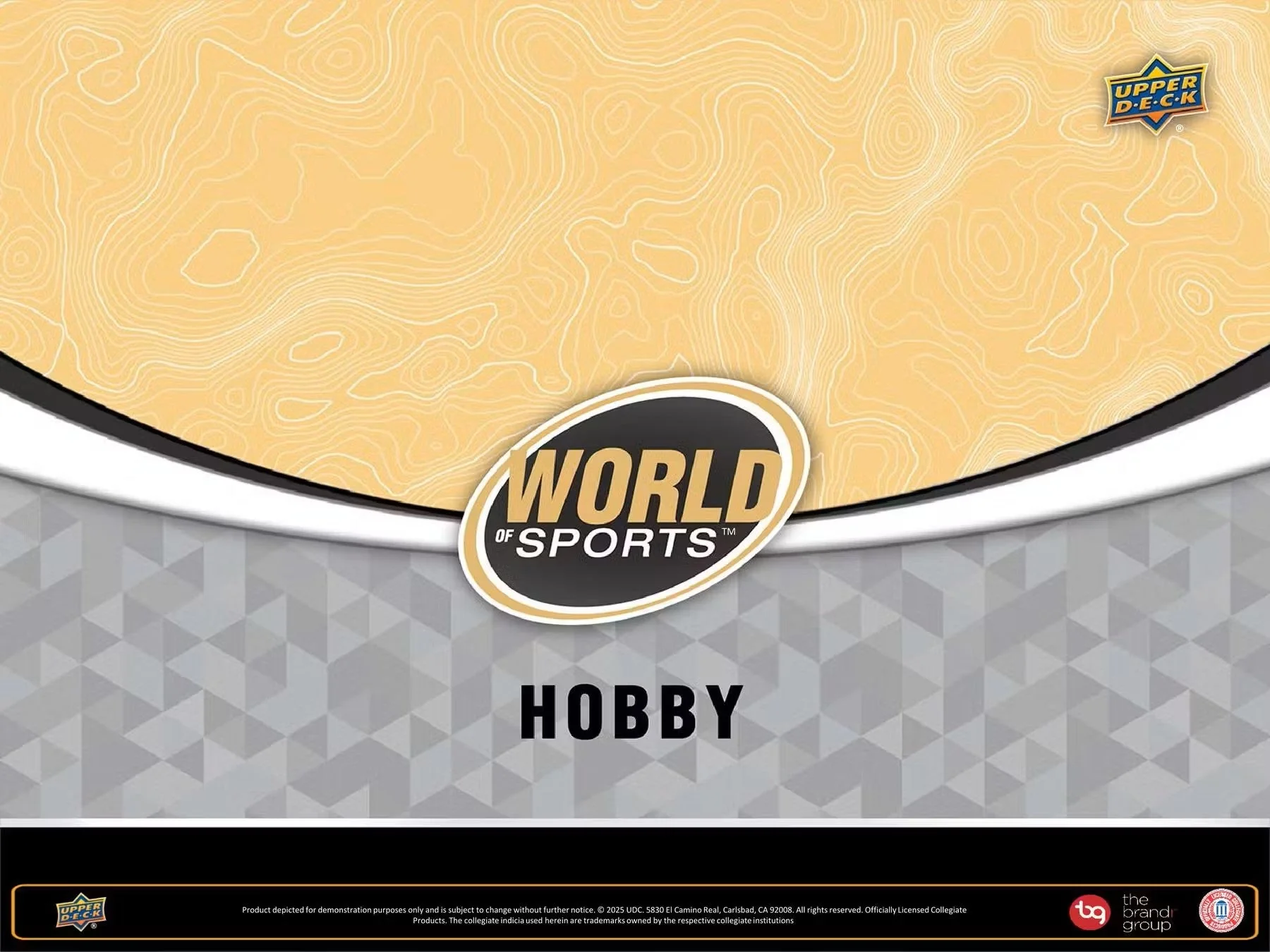 2025 Upper Deck World of Sports Volume 1 Multisport Hobby Box | Columbia Sports Cards