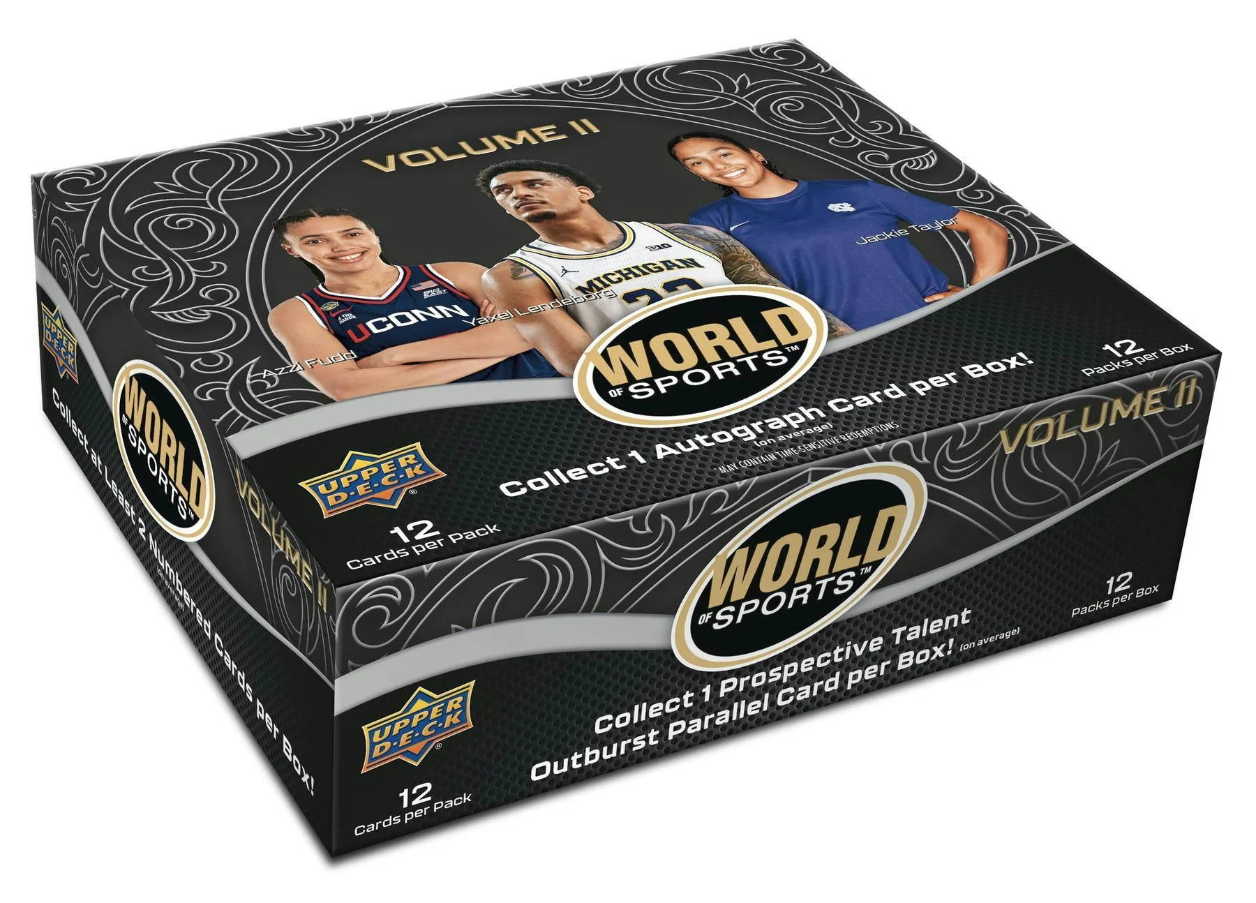 2025 Upper Deck World of Sports Volume 2 Multisport Hobby Box