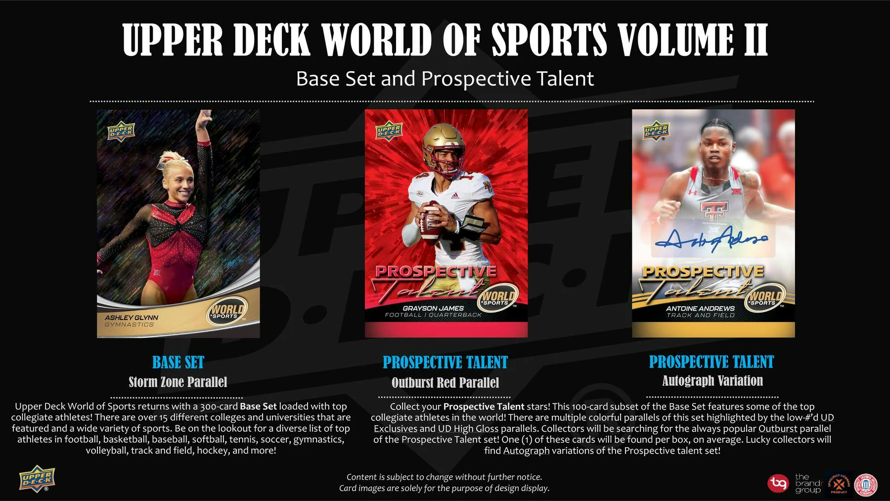 2025 Upper Deck World of Sports Volume 2 Multisport Hobby Box - Image 2