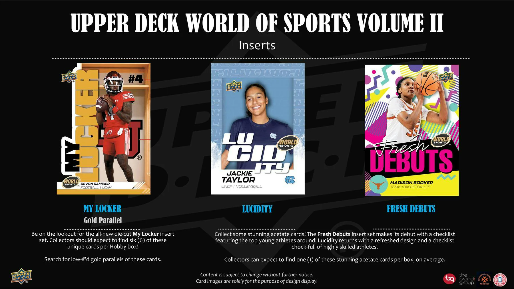 2025 Upper Deck World of Sports Volume 2 Multisport Hobby Box - Image 4