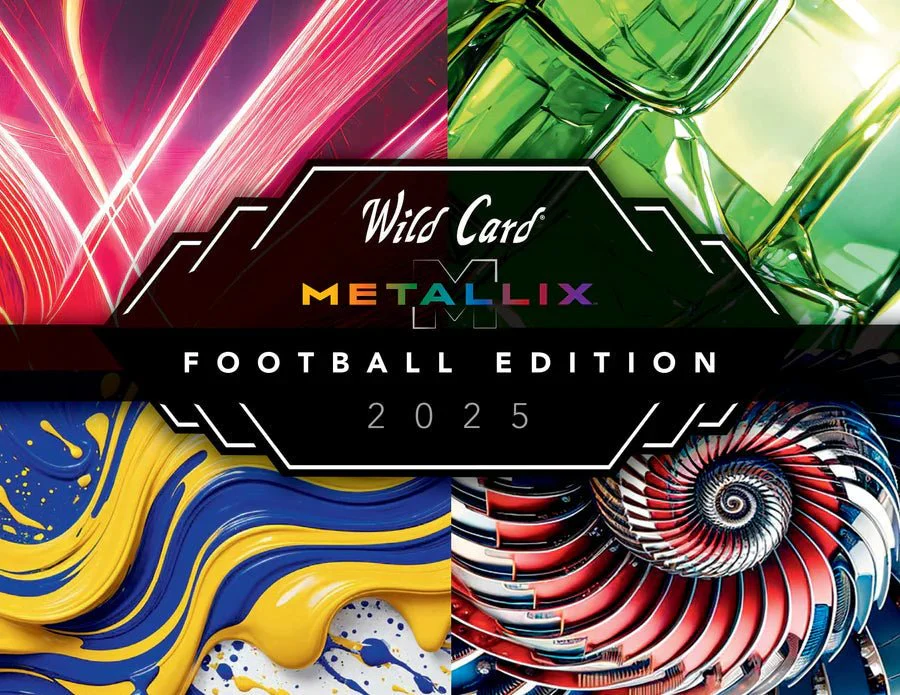 2025 Wild Card Metallix Pro-Look Football Hobby Box - Columbia Sports Cards - Image 2