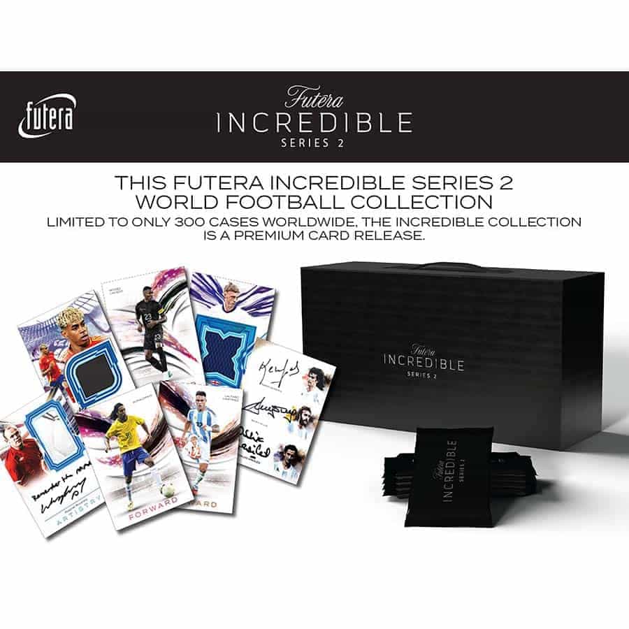 2026 Futera Incredible Collection Series 2 Soccer Box | Columbia Sports Cards - Image 2