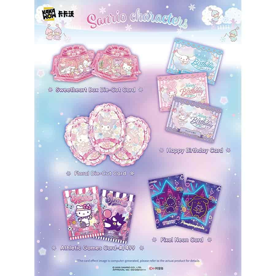 2026 Kakawow Cosmos Sanrio Characters Trading Cards Box | Columbia Sports Cards - Image 4