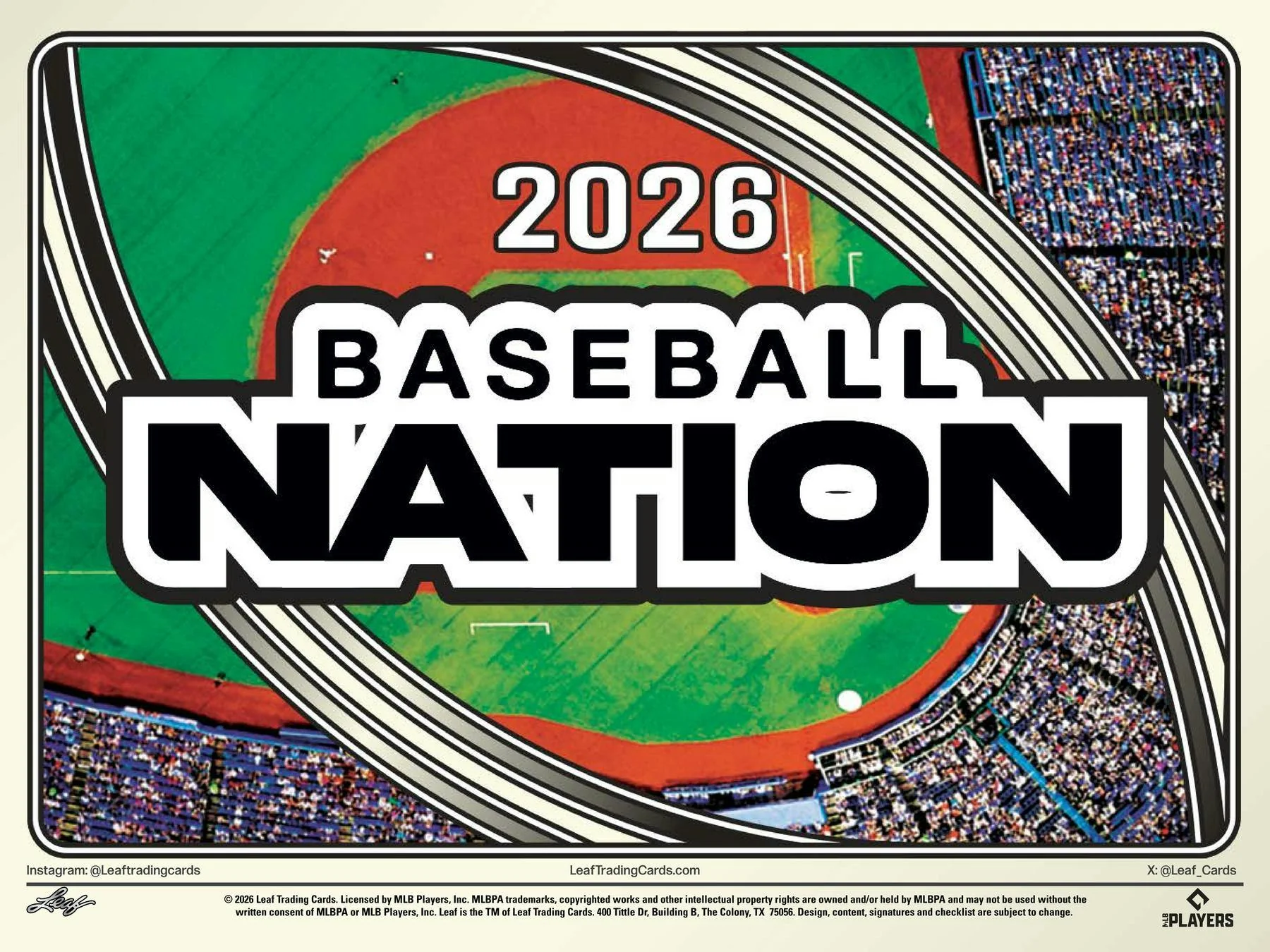 2026 Leaf Baseball Nation Hobby Box | Columbia Sports Cards
