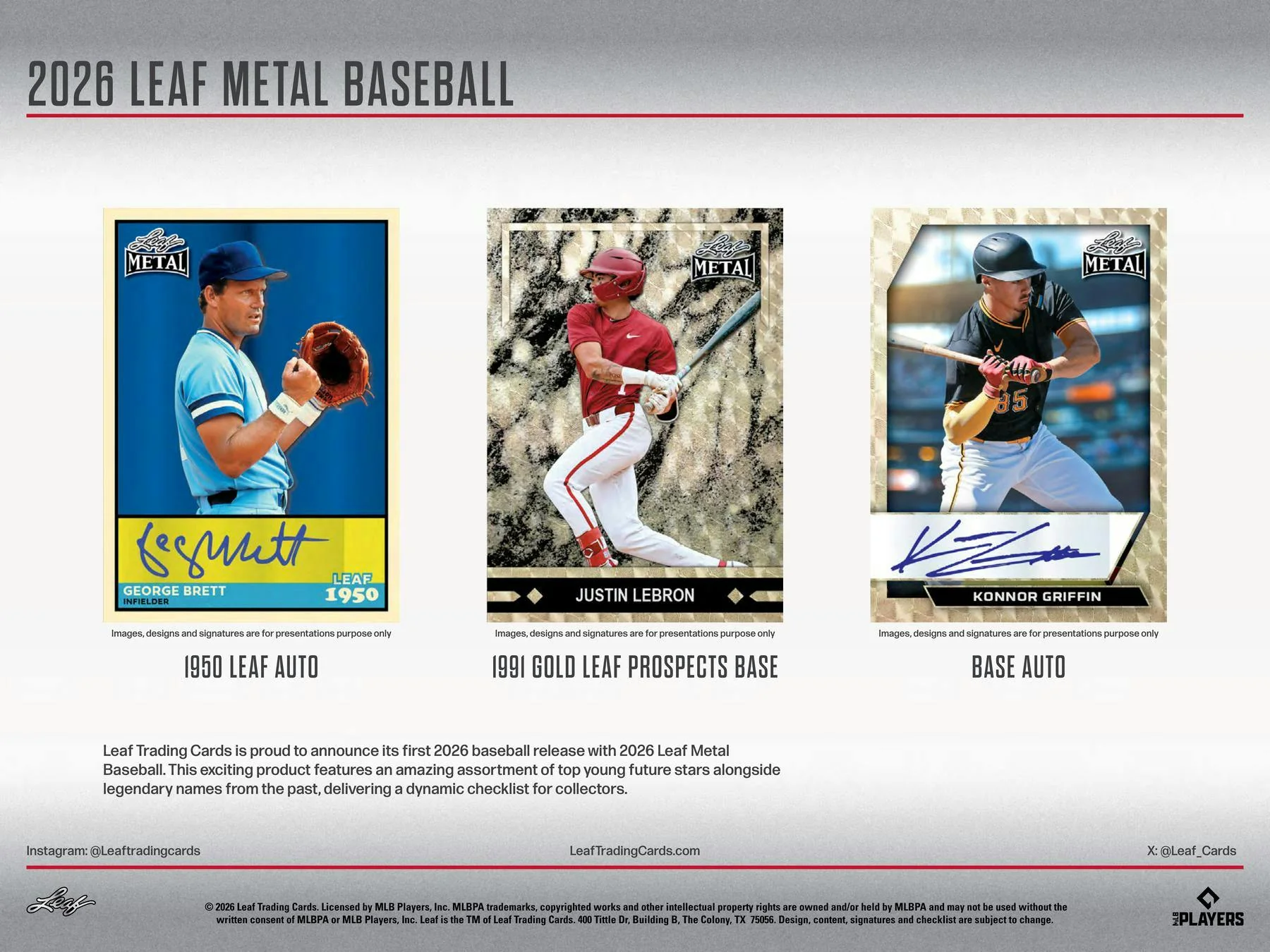 2026 Leaf Metal Baseball Hobby Box | Columbia Sports Cards - Image 2