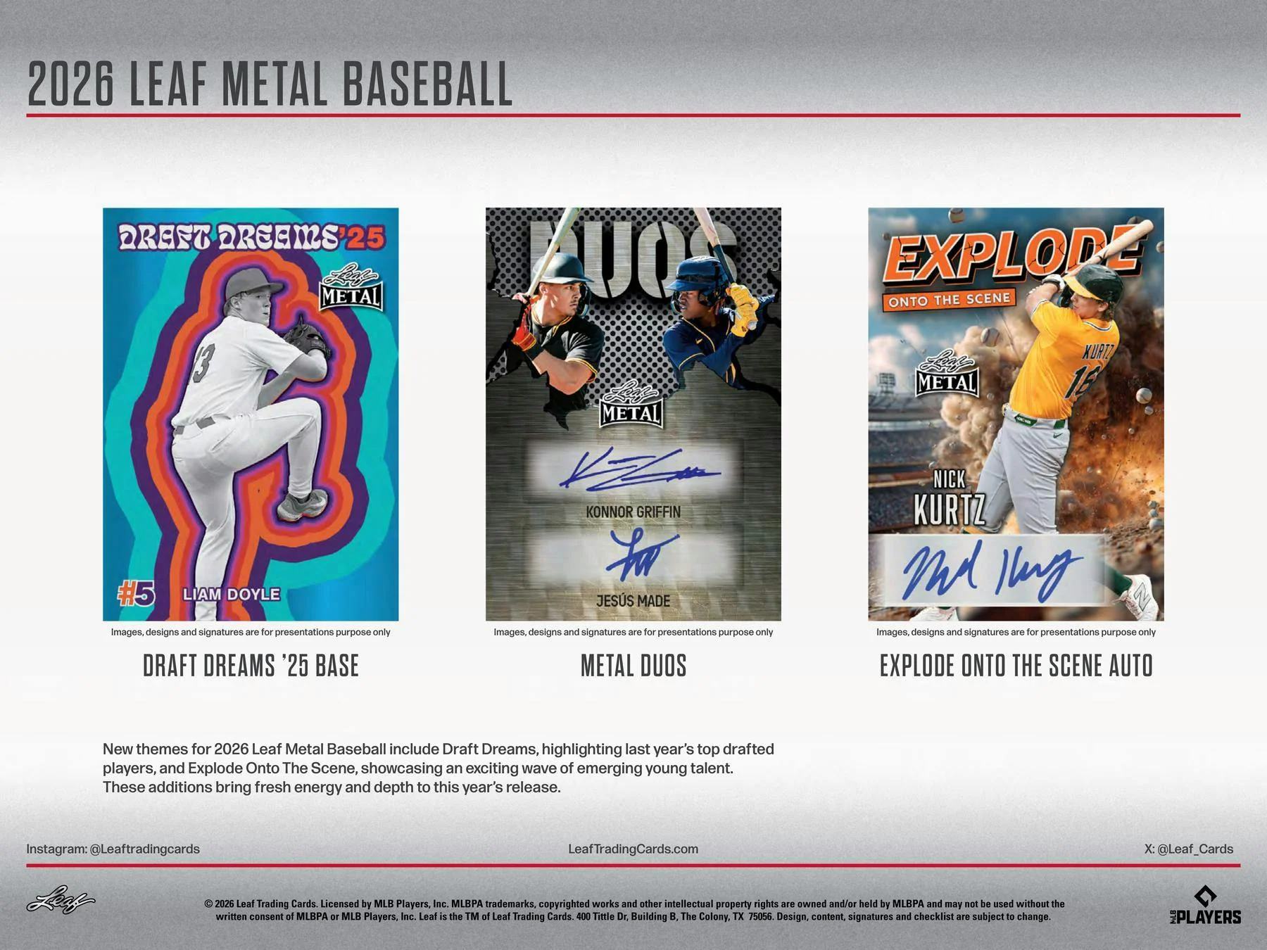 2026 Leaf Metal Baseball Jumbo Hobby Box | Columbia Sports Cards - Image 5