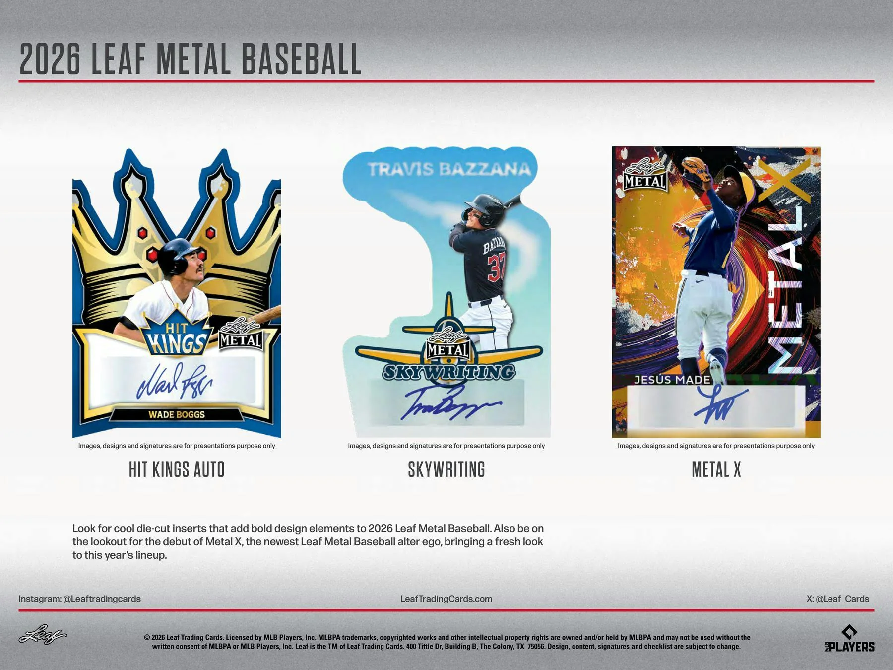 2026 Leaf Metal Baseball Jumbo Hobby Box | Columbia Sports Cards - Image 6