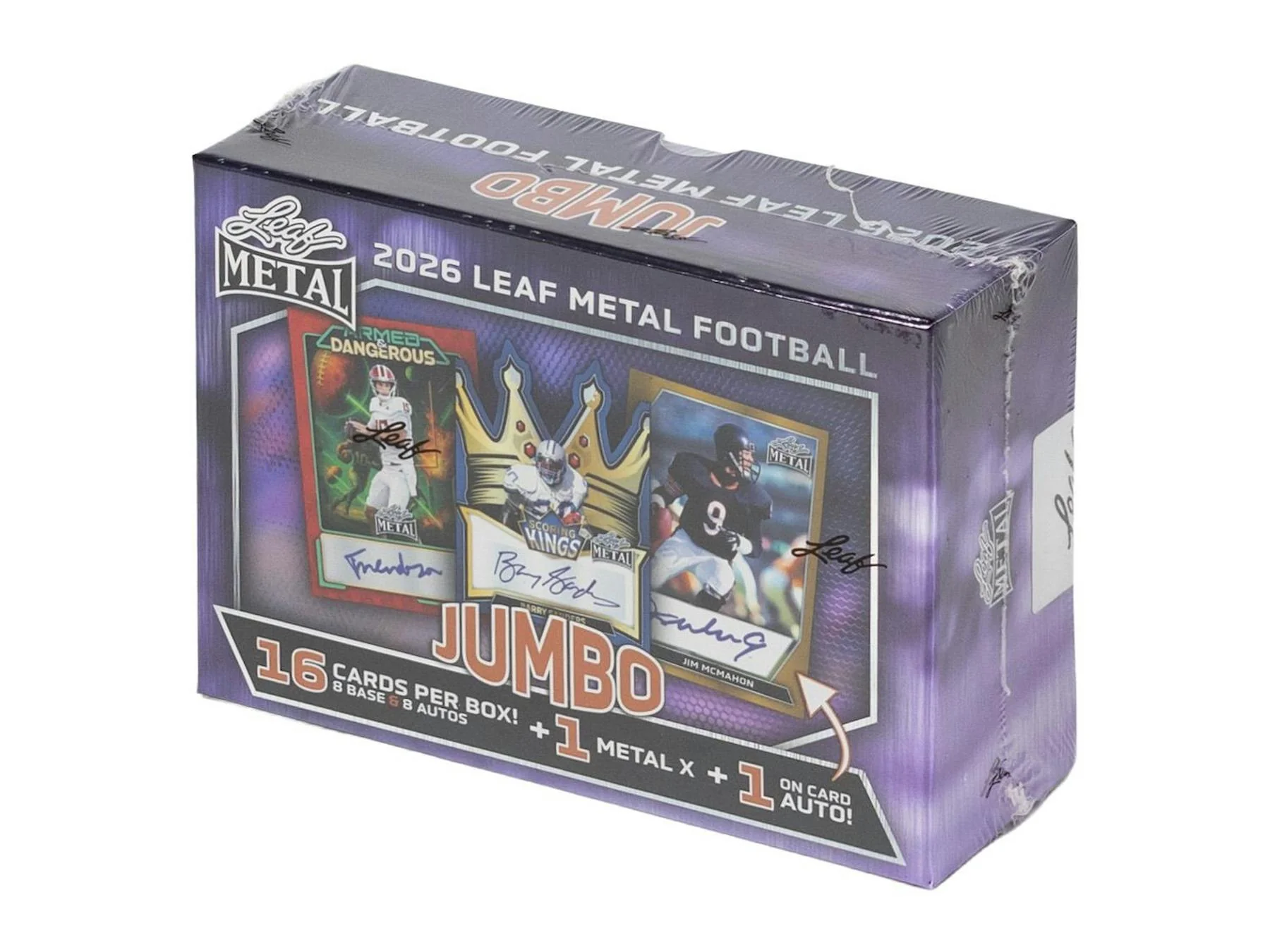 2026 Leaf Metal Football Hobby Jumbo Box | Columbia Sports Cards - Image 2