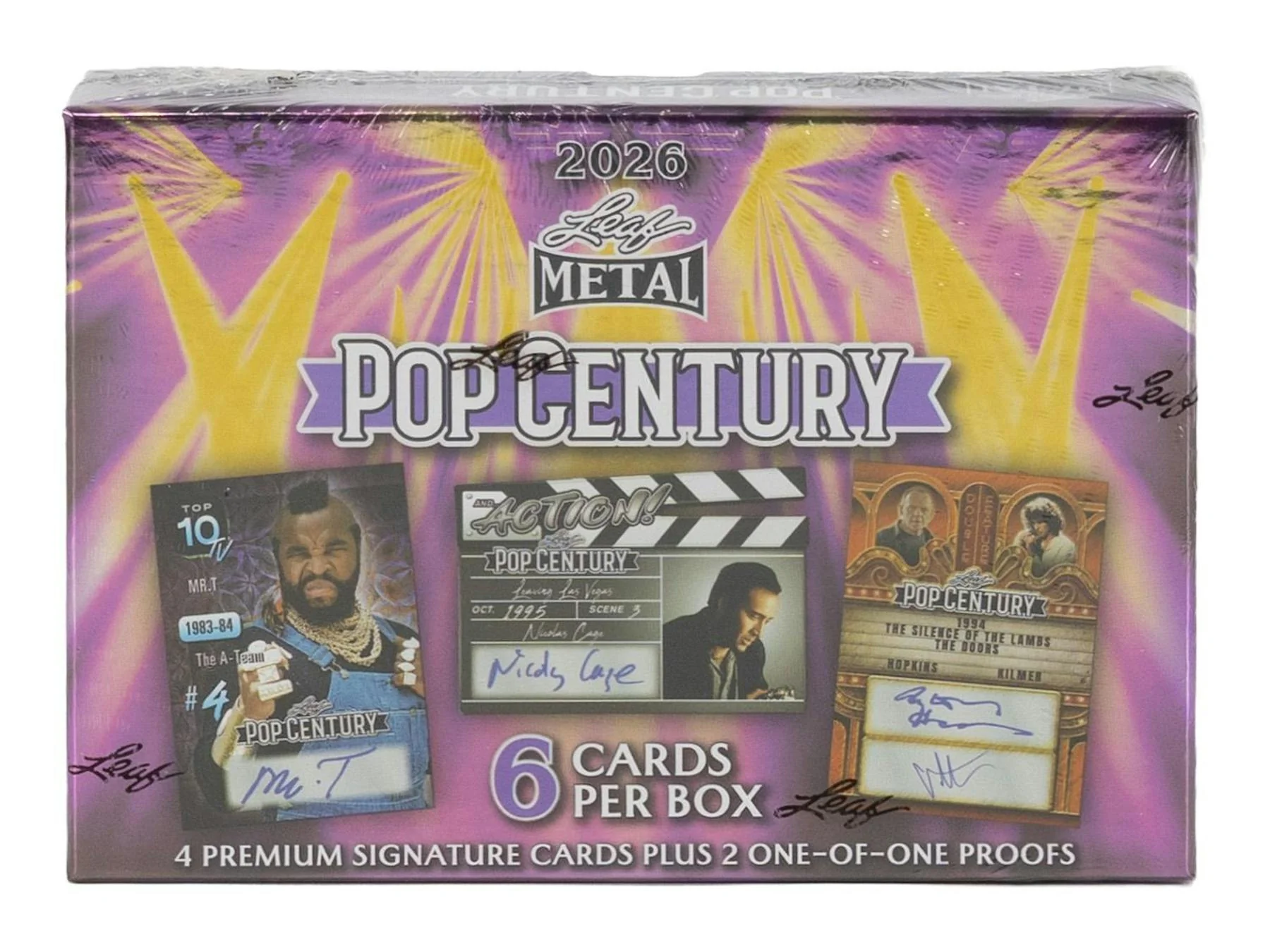 2026 Leaf Metal Pop Century Hobby Box | Columbia Sports Cards