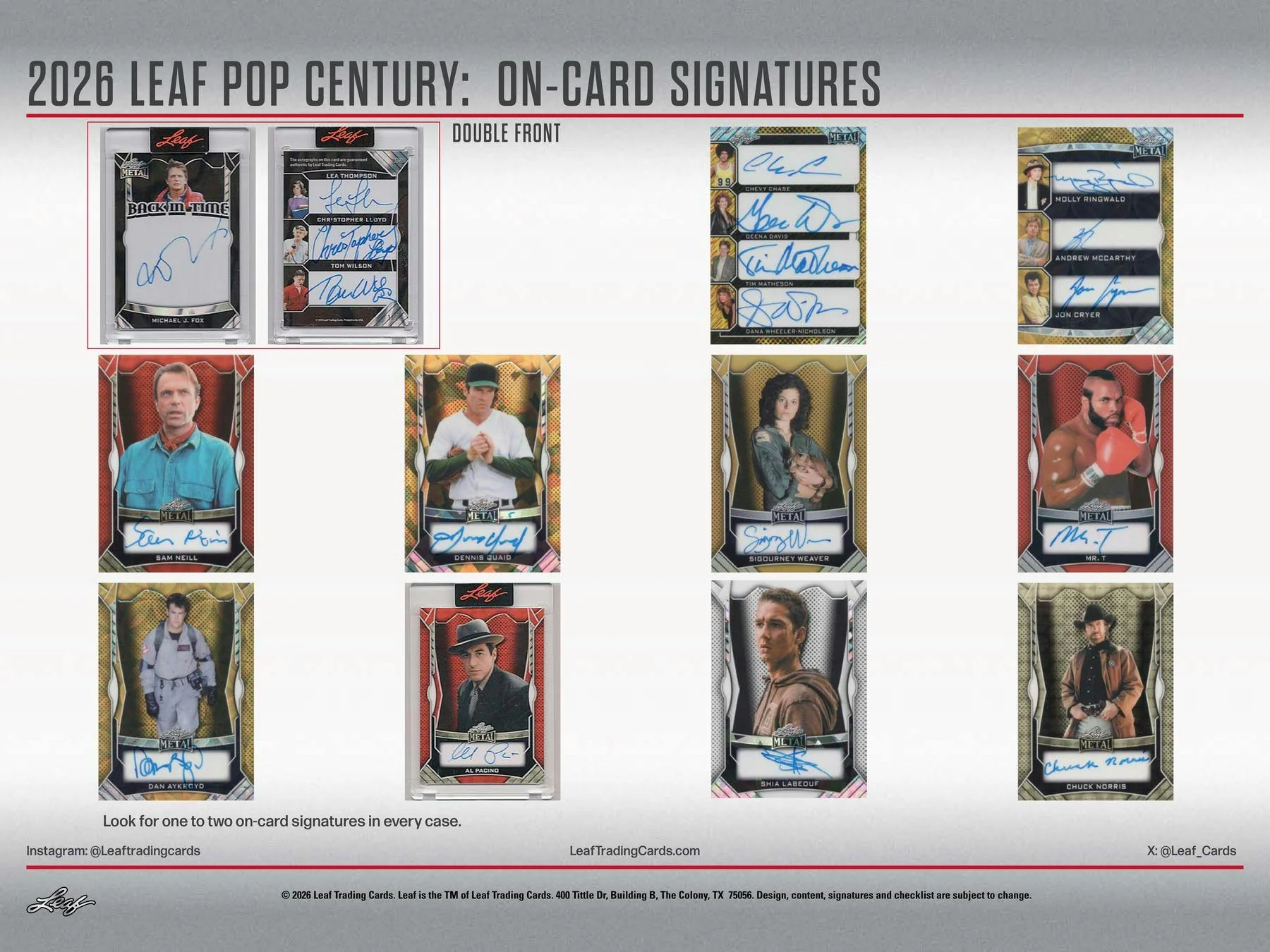 2026 Leaf Metal Pop Century Hobby Box | Columbia Sports Cards - Image 13