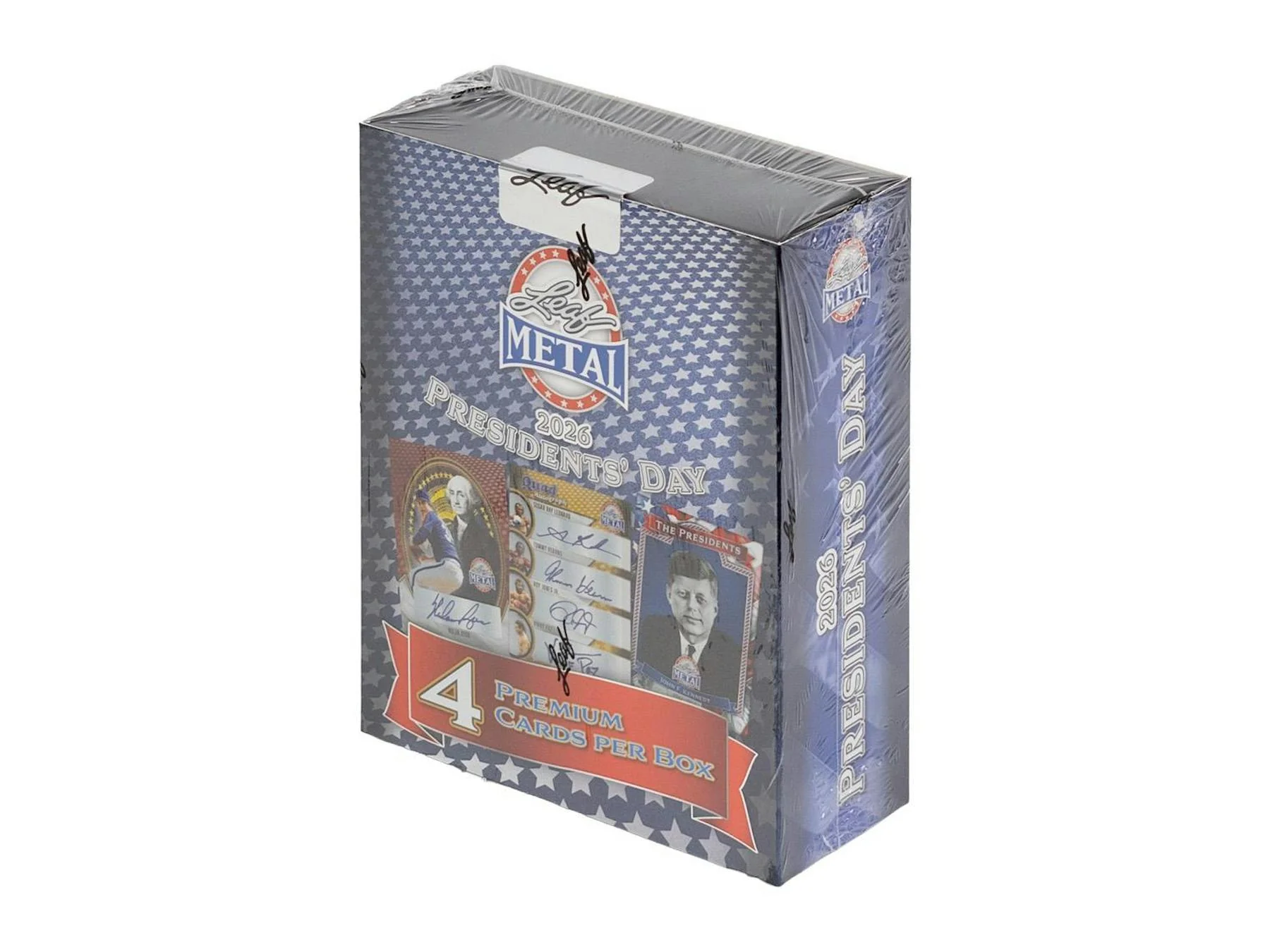 2026 Leaf Metal Presidents' Day Hobby Box | Columbia Sports Cards - Image 2