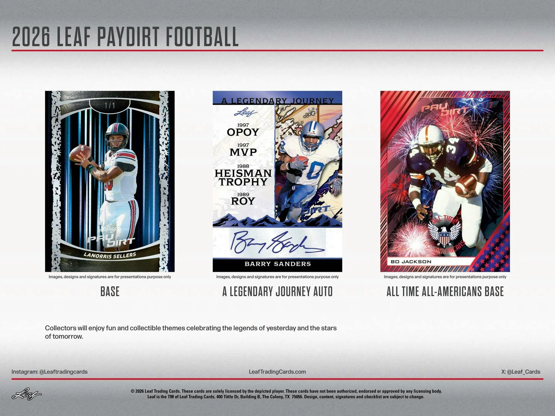 2026 Leaf Paydirt Football Hobby Box | Columbia Sports Cards - Image 4