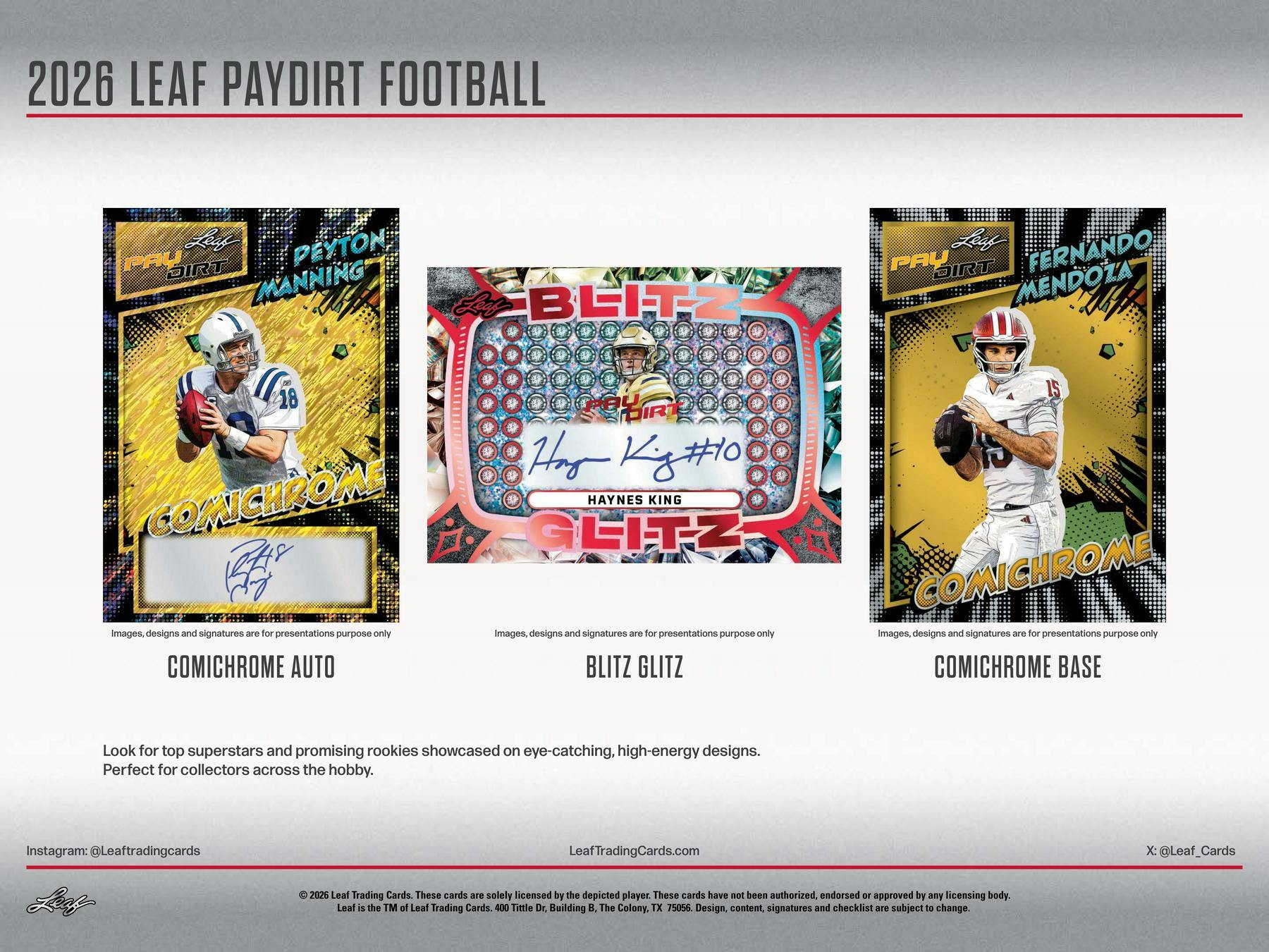 2026 Leaf Paydirt Football Hobby Box | Columbia Sports Cards - Image 5