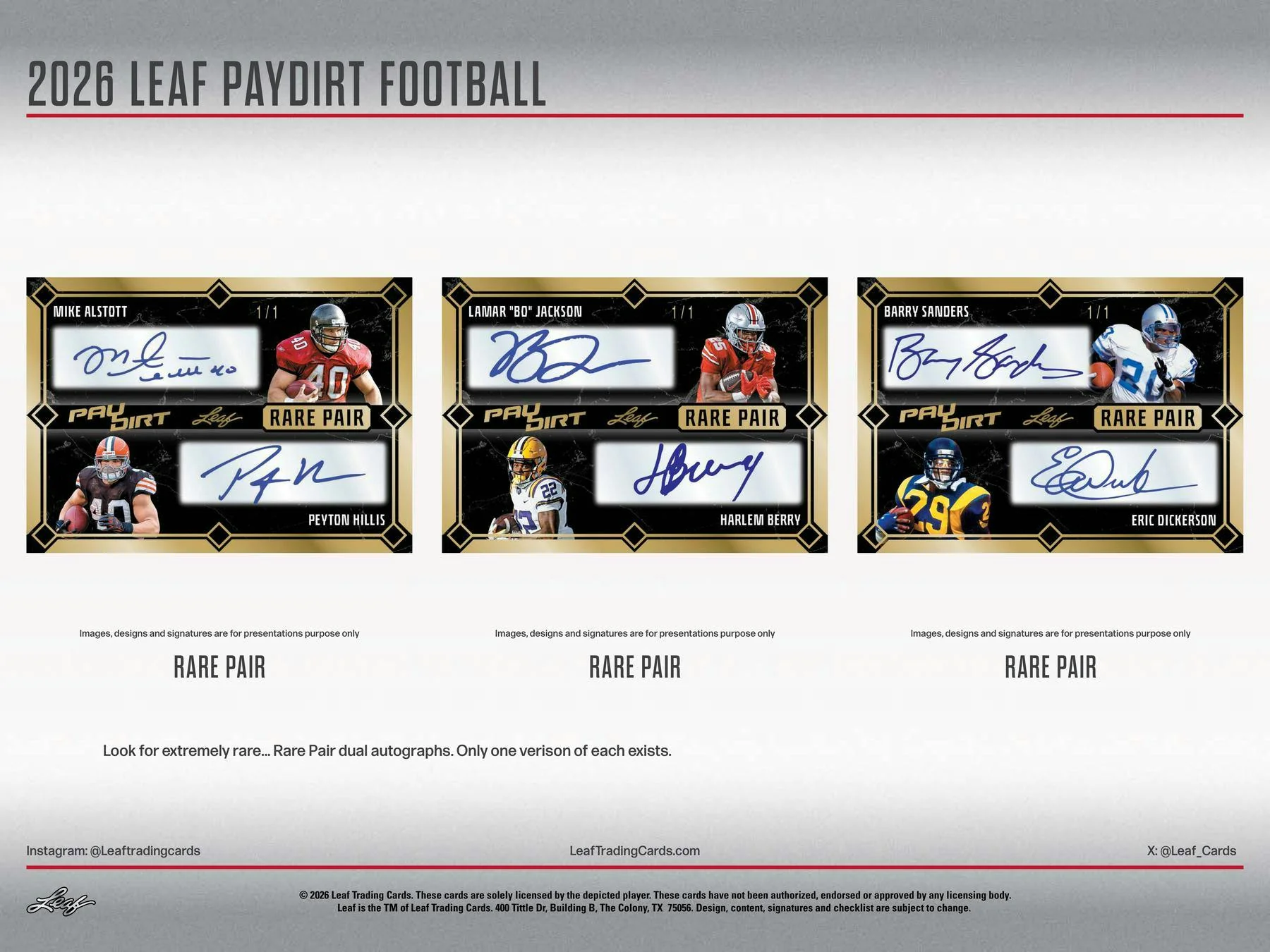 2026 Leaf Paydirt Football Hobby Box | Columbia Sports Cards - Image 6