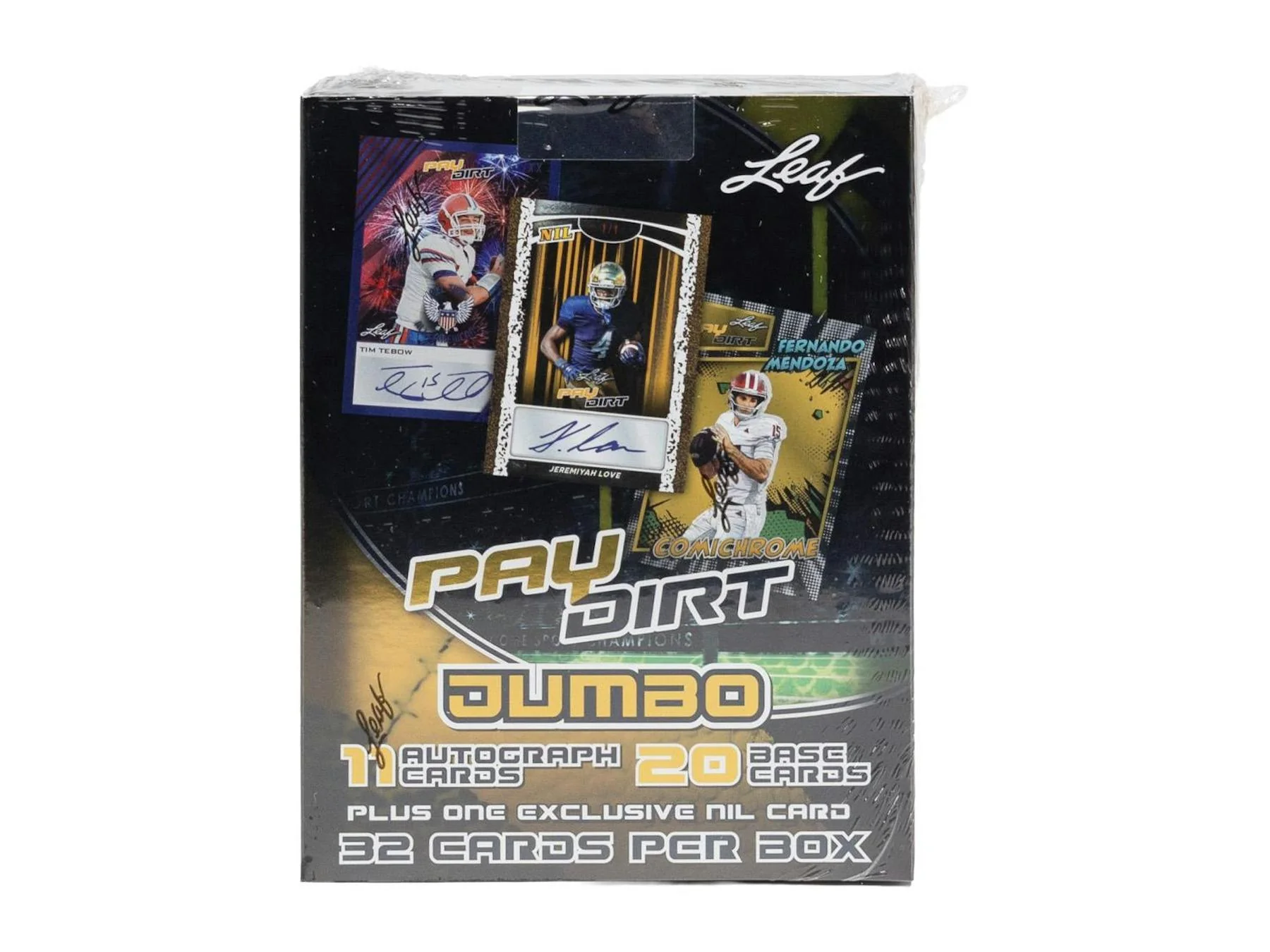 2026 Leaf Paydirt Football Hobby Jumbo Box | Columbia Sports Cards