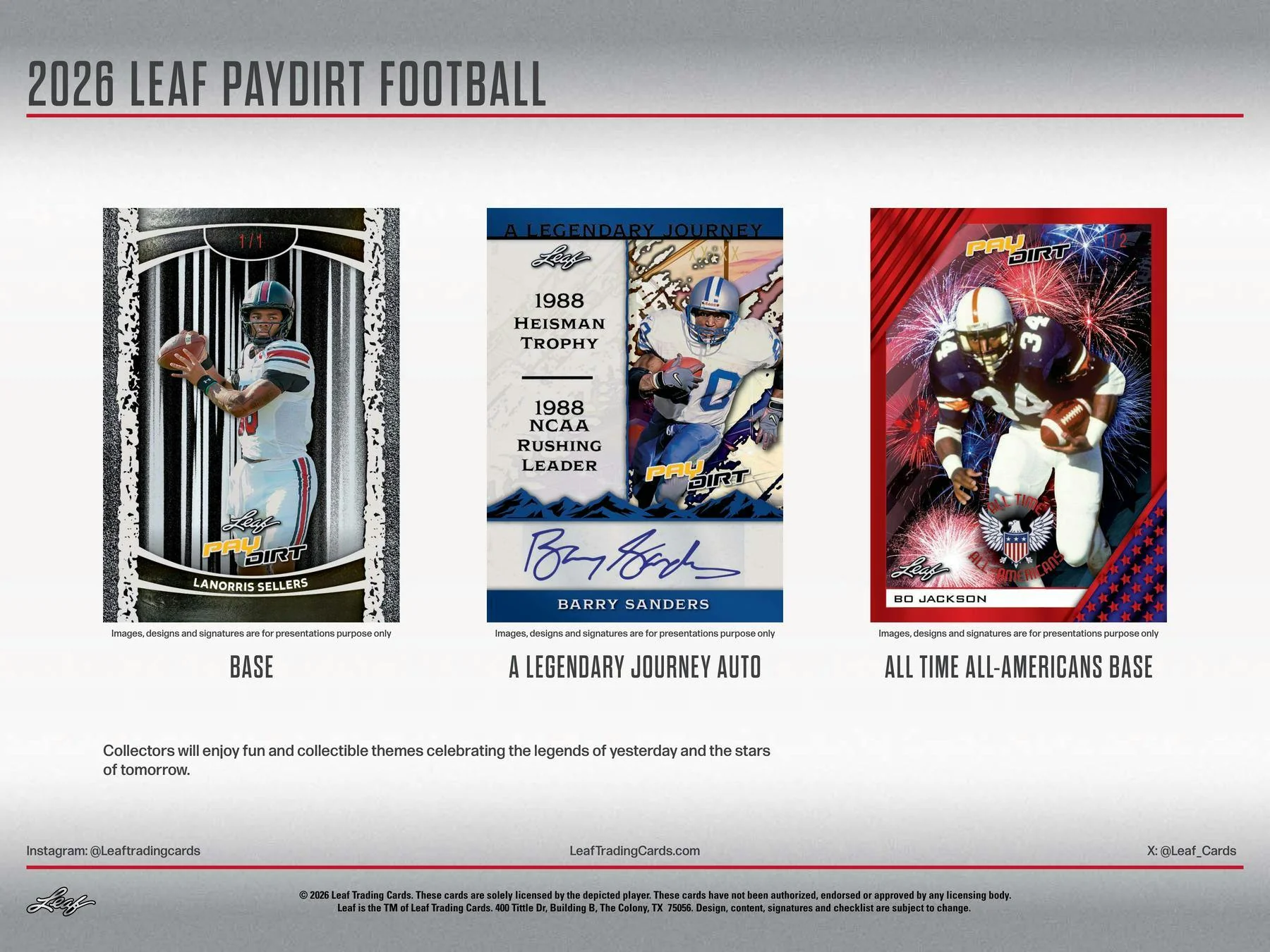 2026 Leaf Paydirt Football Hobby Jumbo Box | Columbia Sports Cards - Image 4