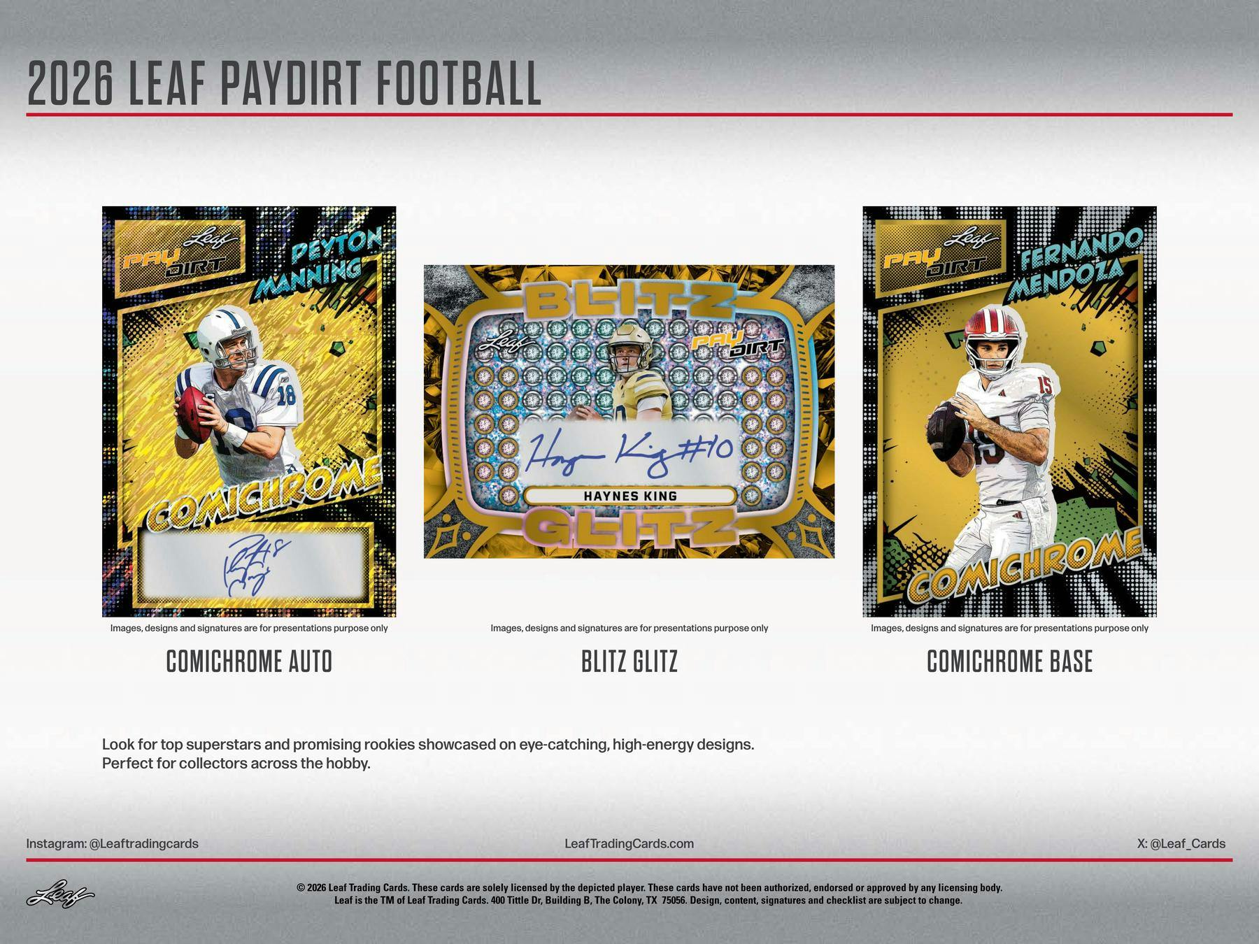 2026 Leaf Paydirt Football Hobby Jumbo Box | Columbia Sports Cards - Image 5
