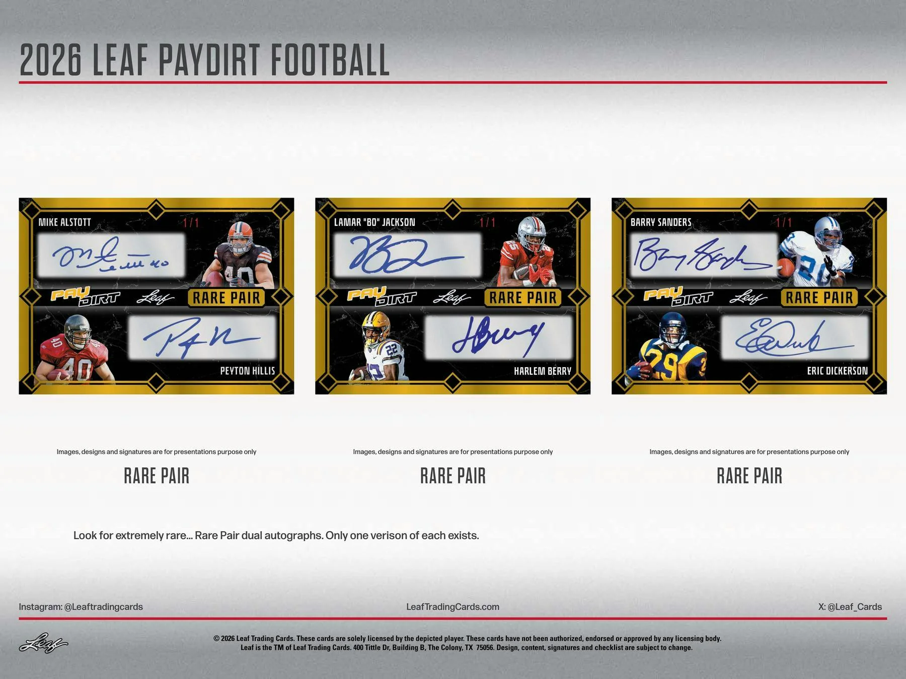 2026 Leaf Paydirt Football Hobby Jumbo Box | Columbia Sports Cards - Image 6