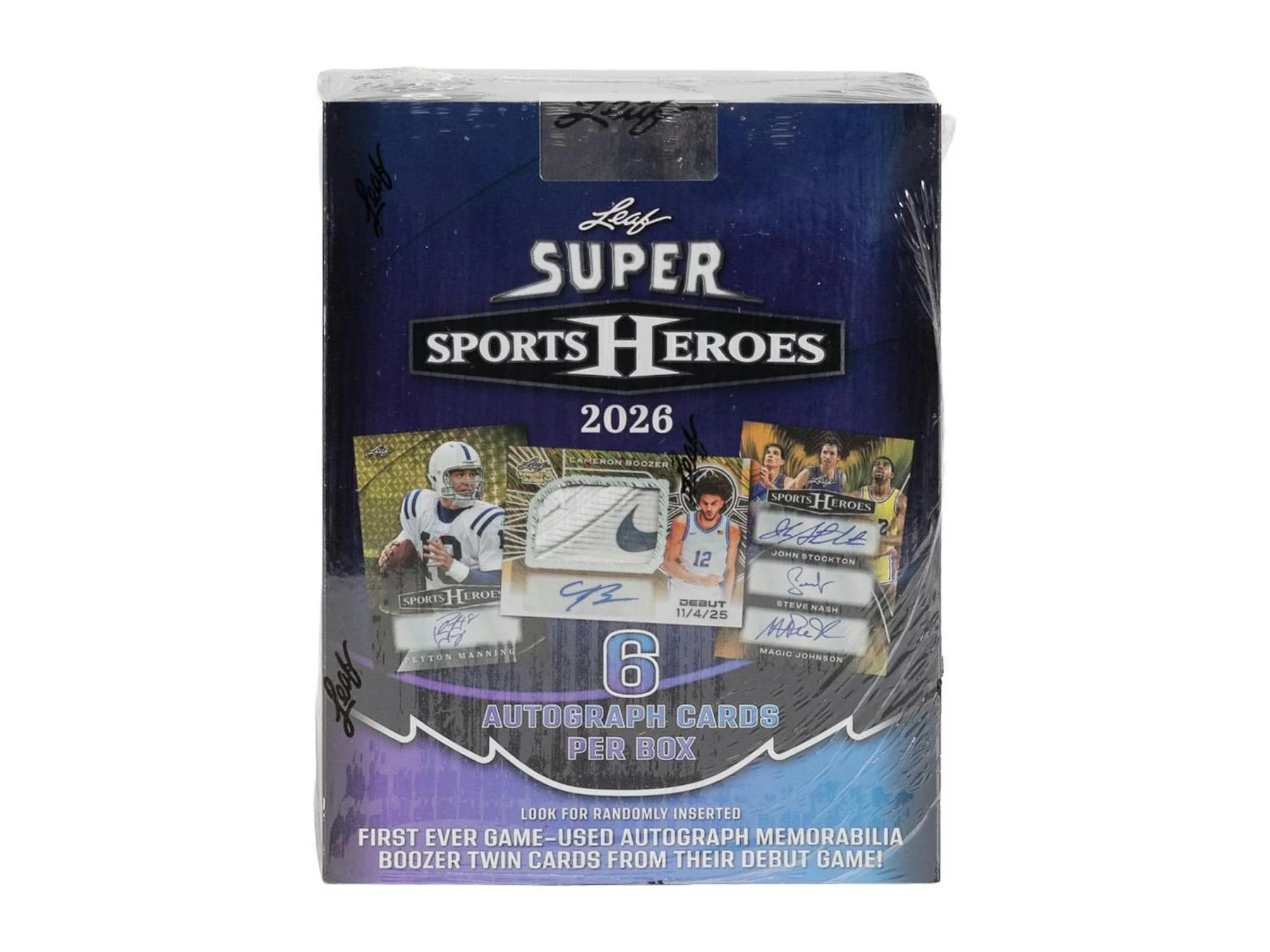 2026 Leaf Metal Super Sport Heroes Box | Columbia Sports Cards