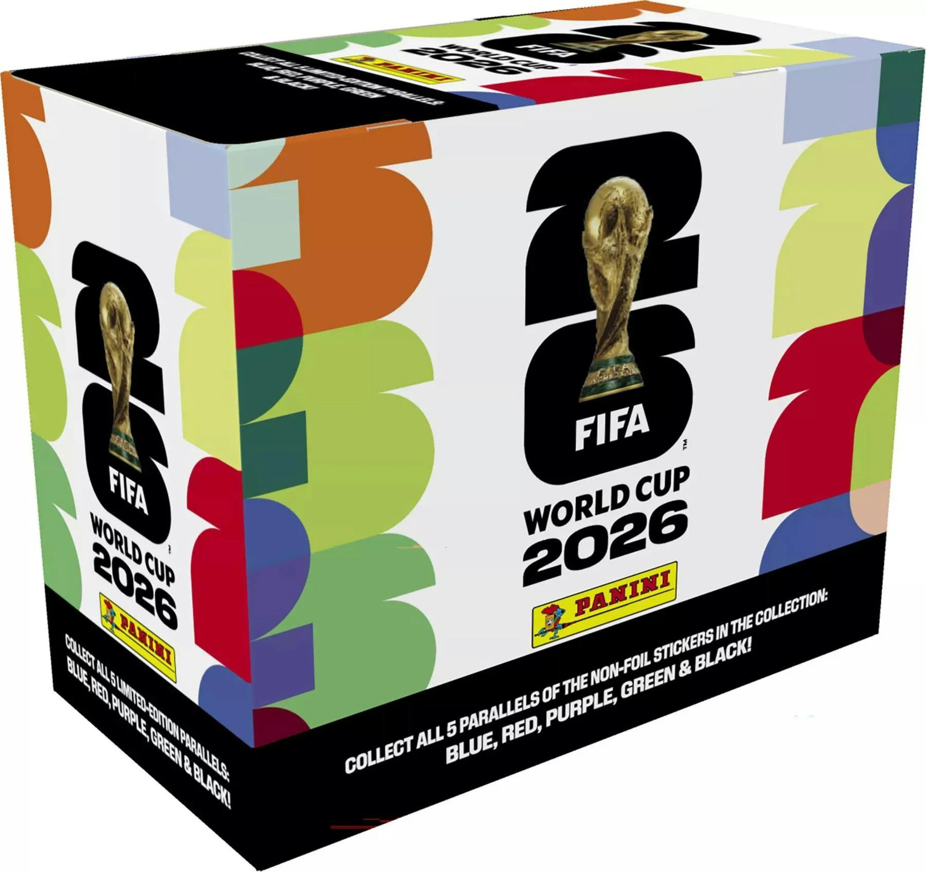 2026 Panini FIFA World Cup Soccer Sticker Box (25 Packs) – U.S. Version | Columbia Sports Cards