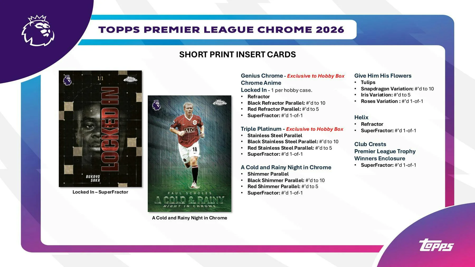 2026 Topps Chrome Premier League EPL Soccer Hobby Box | Columbia Sports Cards - Image 5