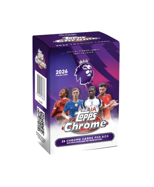 2026 Topps Chrome Premier League Soccer Blaster Box | Columbia Sports Cards