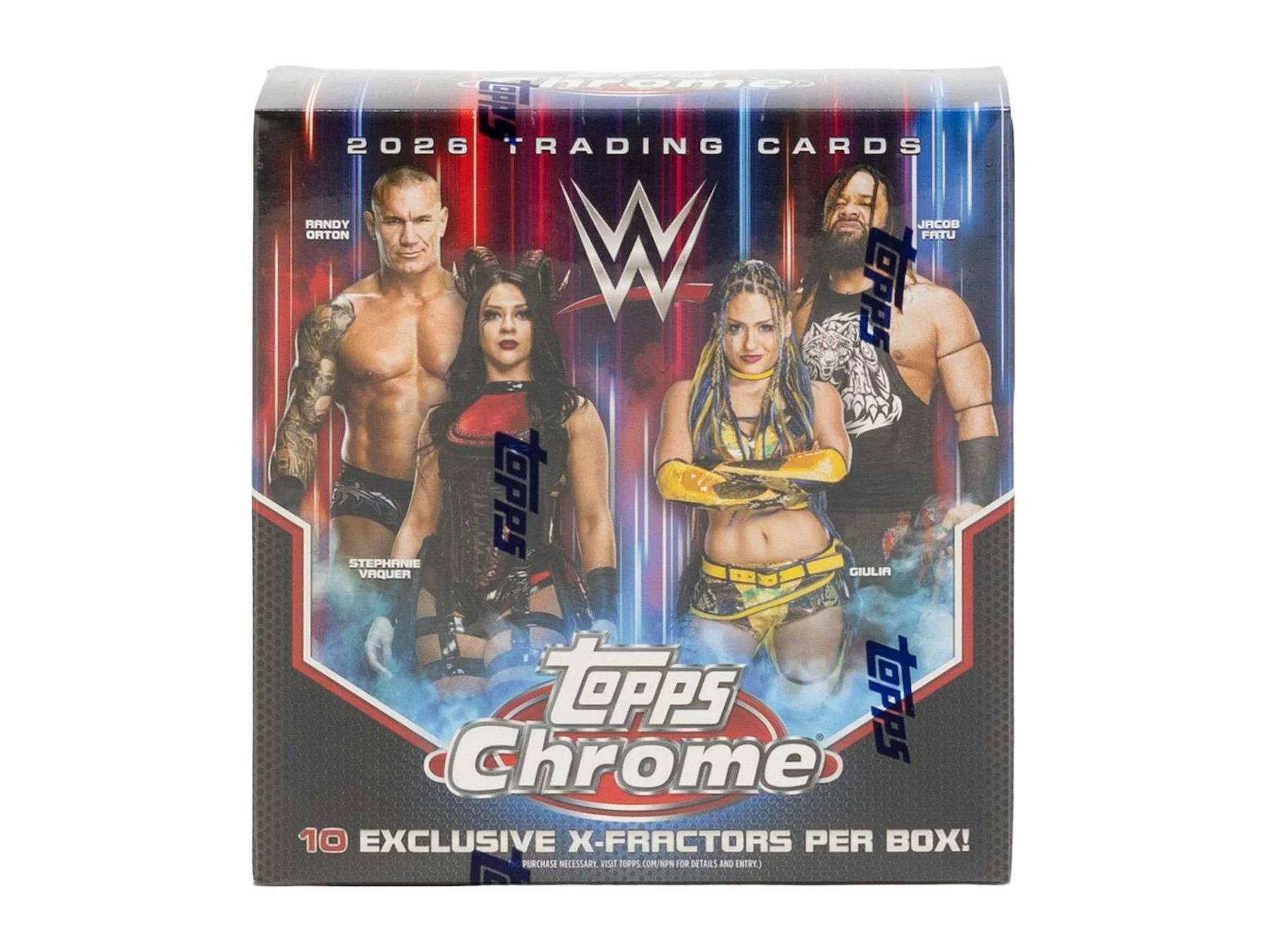 2026 Topps Chrome WWE Wrestling Mega Box | Columbia Sports Cards