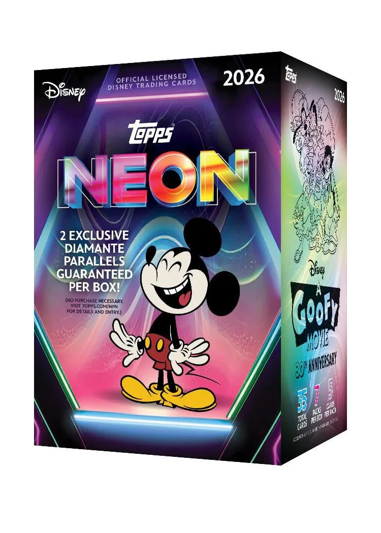 2026 Topps Disney Neon Blaster Box | Columbia Sports Cards