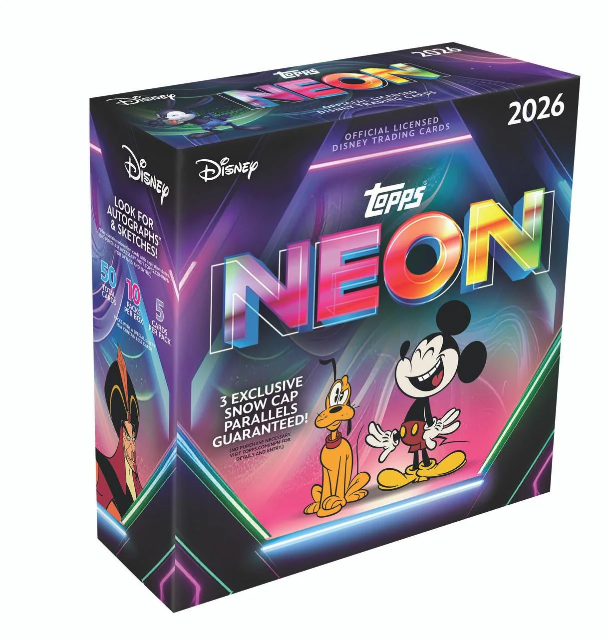 2026 Topps Disney Neon Mega Box | Columbia Sports Cards