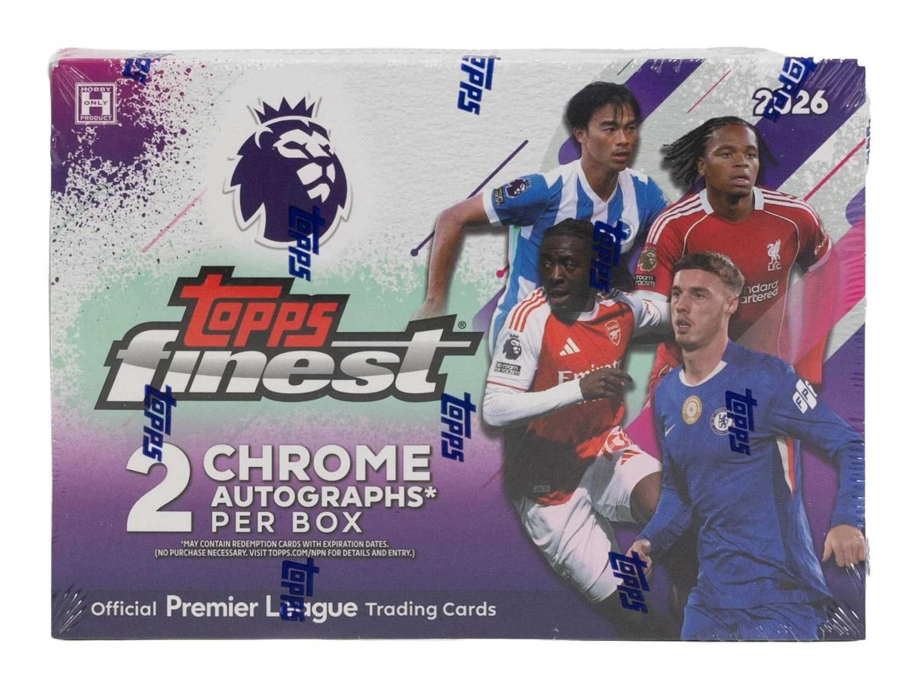 2026 Topps Finest Premier League EPL Soccer Hobby Box | Columbia Sports Cards