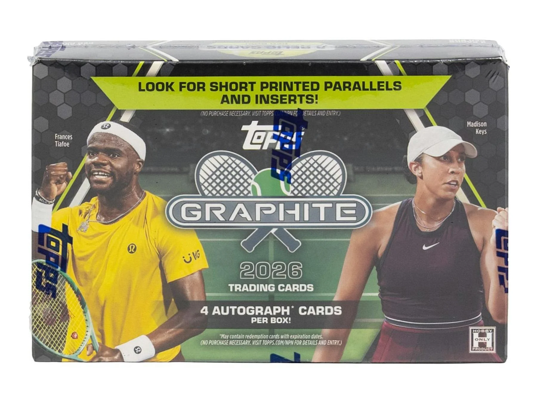 2026 Topps Graphite Tennis Hobby Box | Columbia Sports Cards