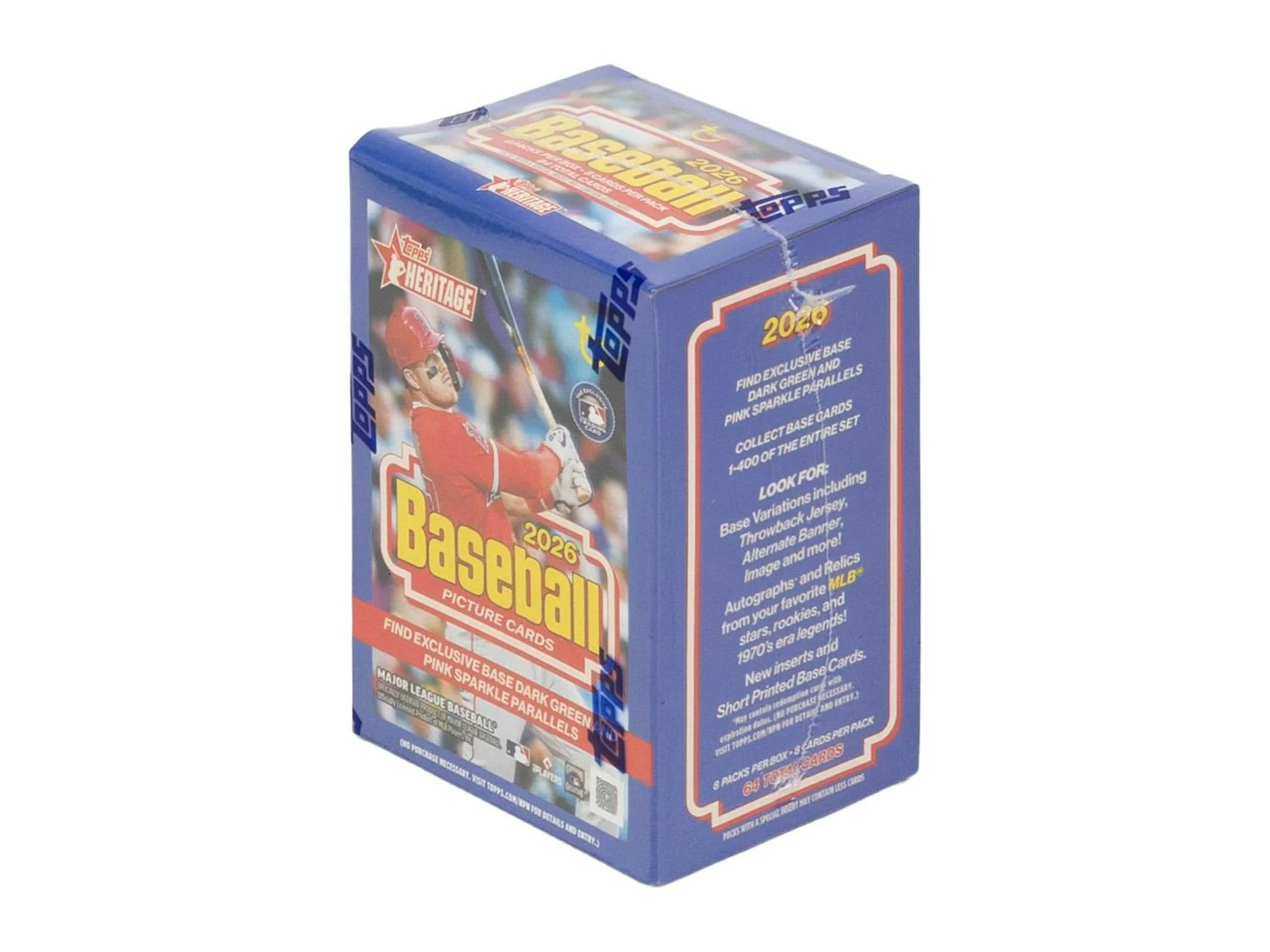 2026 Topps Heritage Baseball Blaster Box | Columbia Sports Cards - Image 2