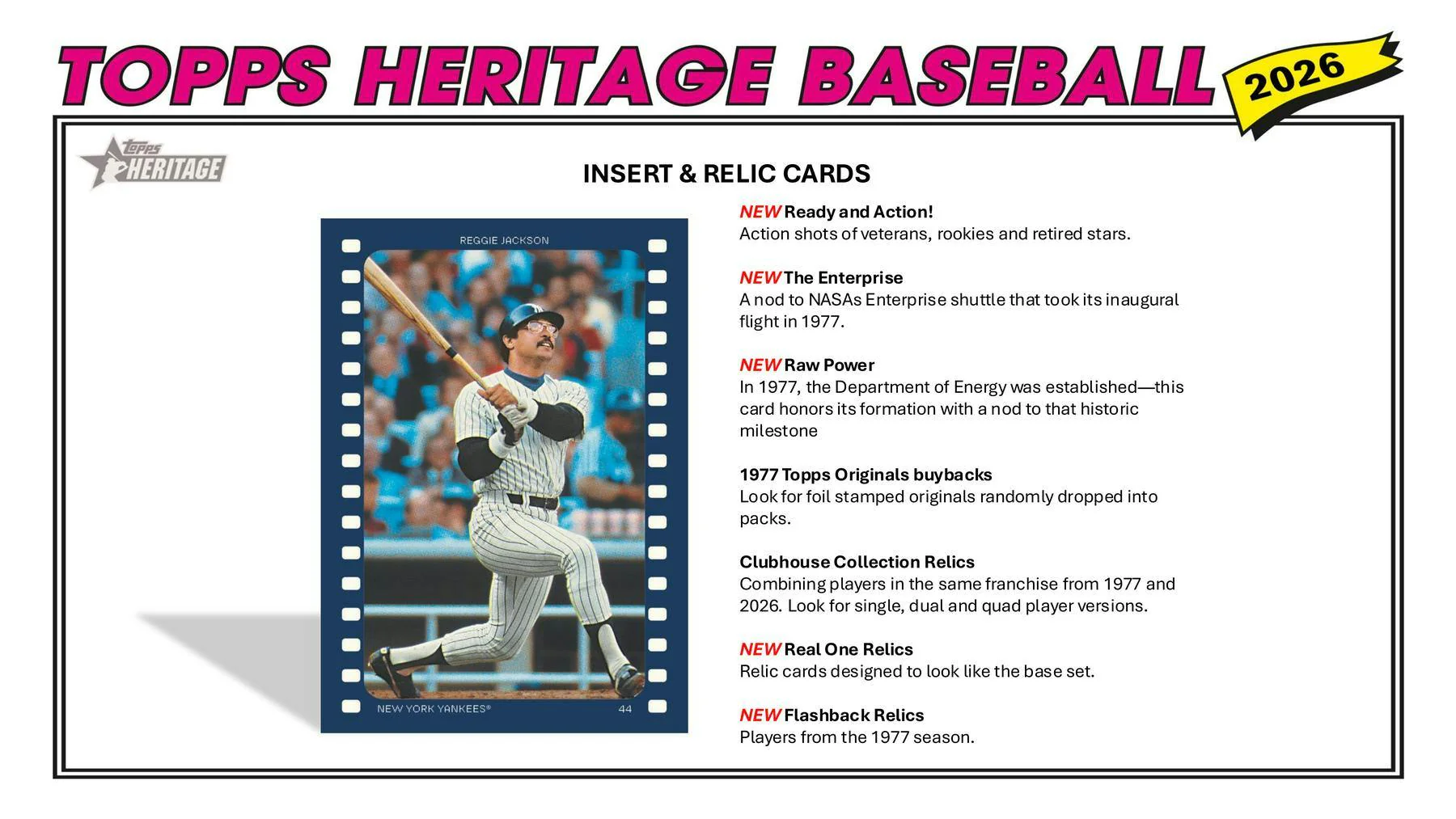 2026 Topps Heritage Baseball Mega Box | Columbia Sports Cards - Image 5