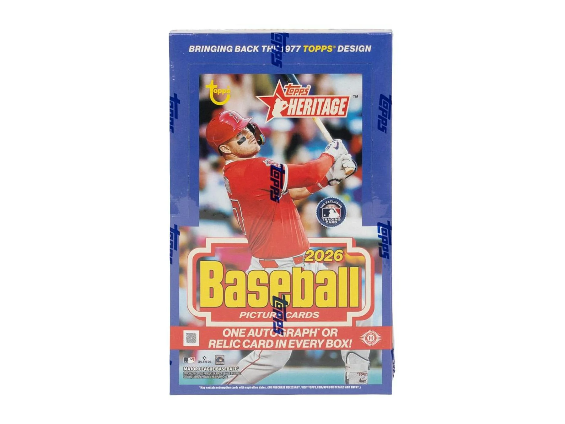 2026 Topps Heritage Baseball Hobby Box | Columbia Sports Cards