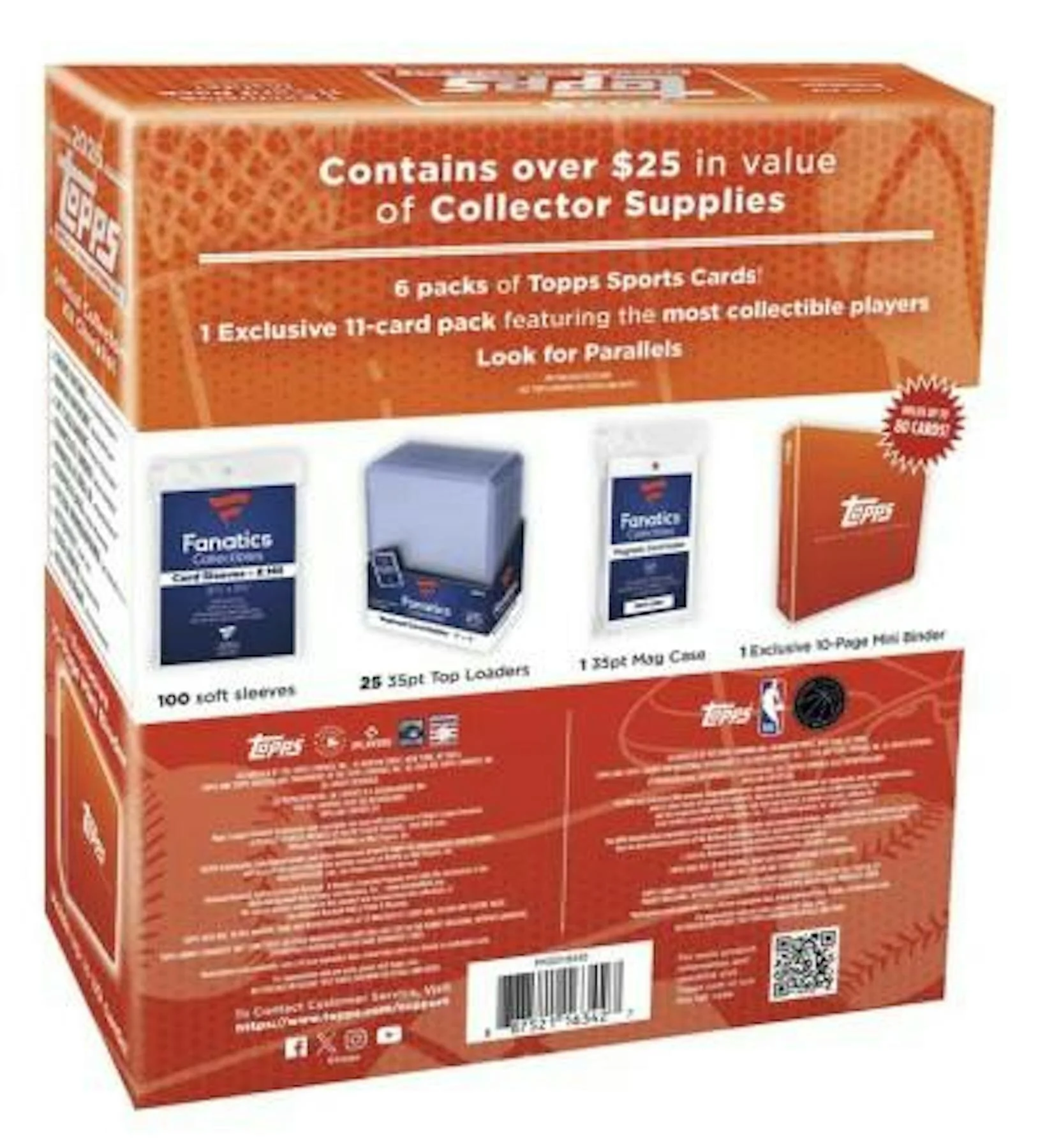2026 Topps MLB x NBA Official Collector Kit Box | Columbia Sports Cards - Image 3