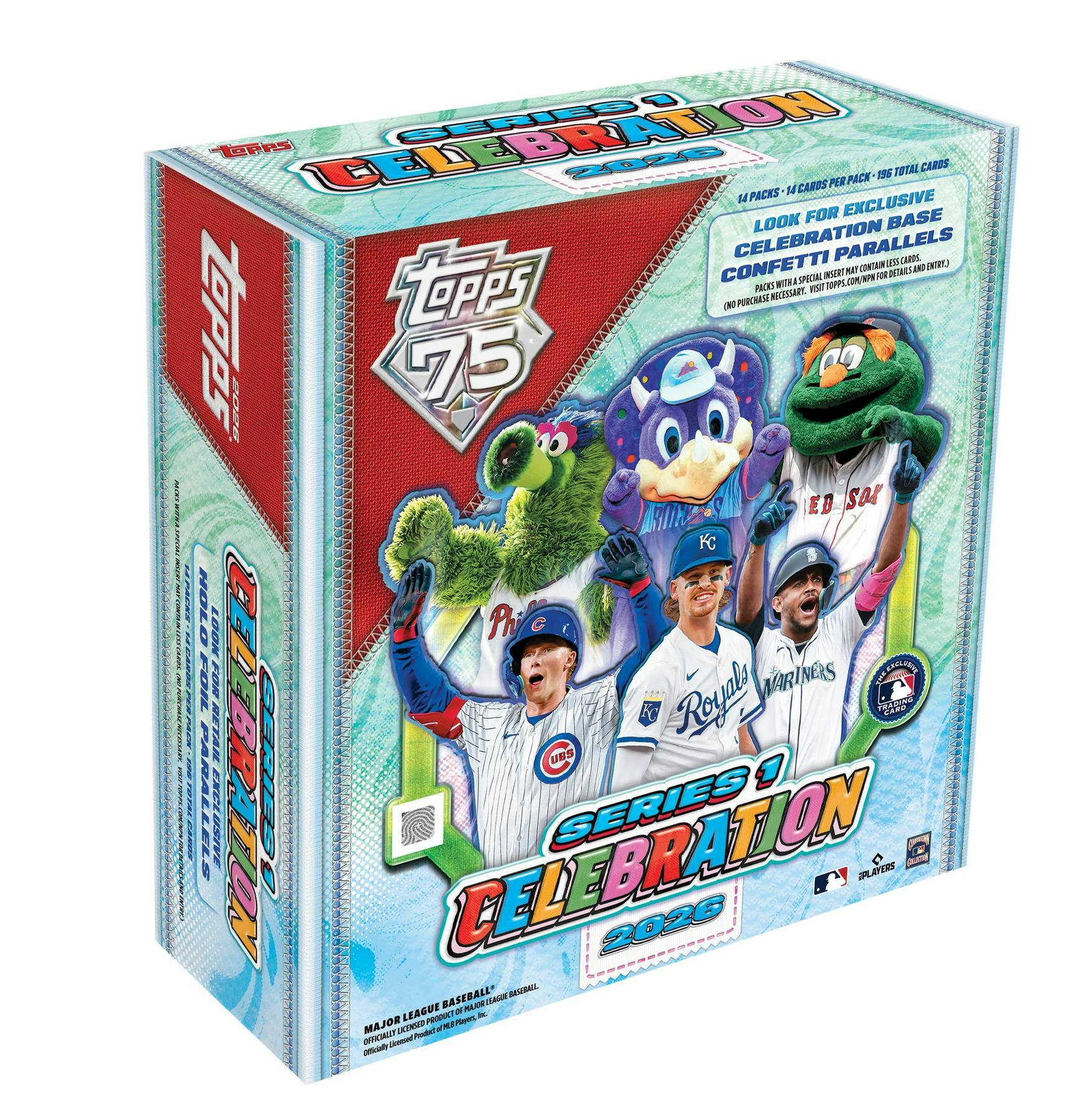 2026 Topps Series 1 Baseball Celebration Mega Box | Columbia Sports Cards