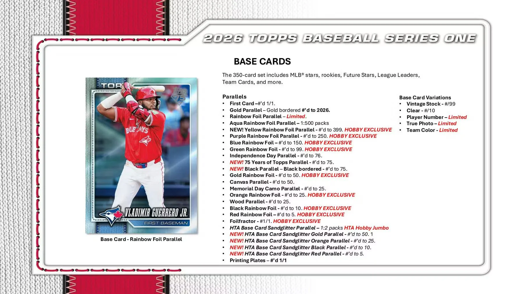 2026 Topps Series 1 Baseball Hobby Box | Columbia Sports Cards - Image 11