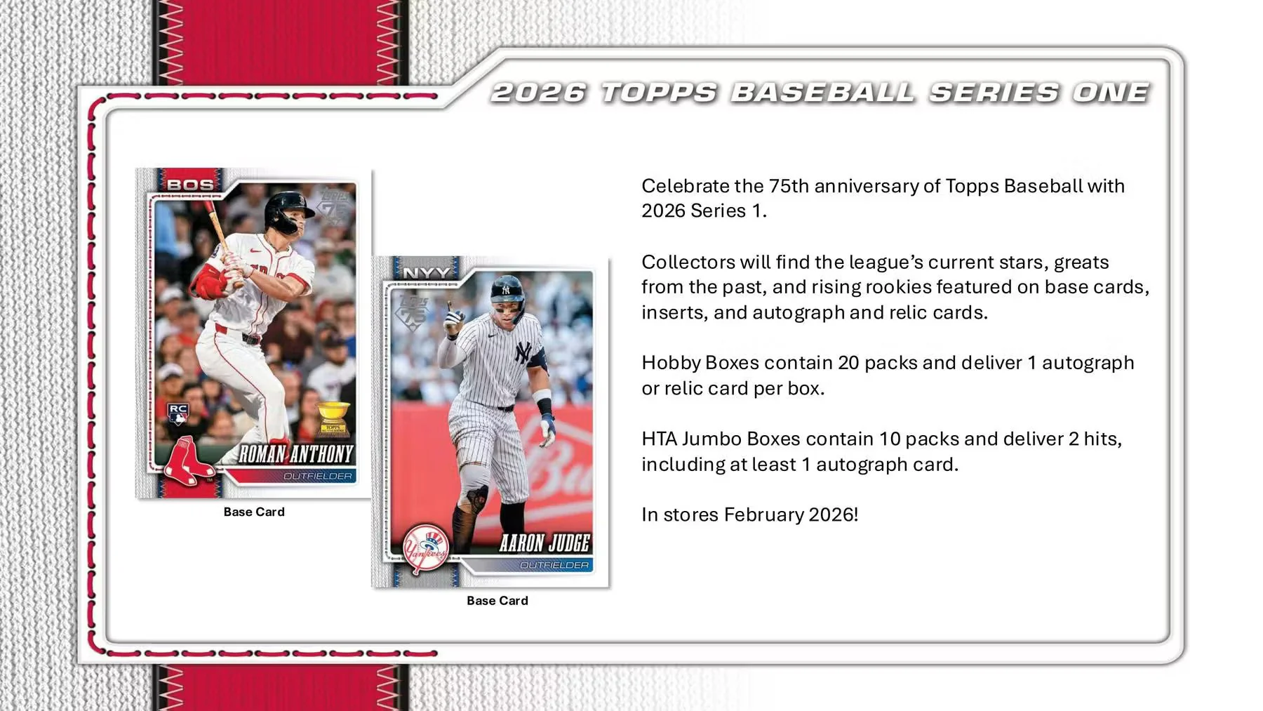 2026 Topps Series 1 Baseball Hobby Box | Columbia Sports Cards - Image 12