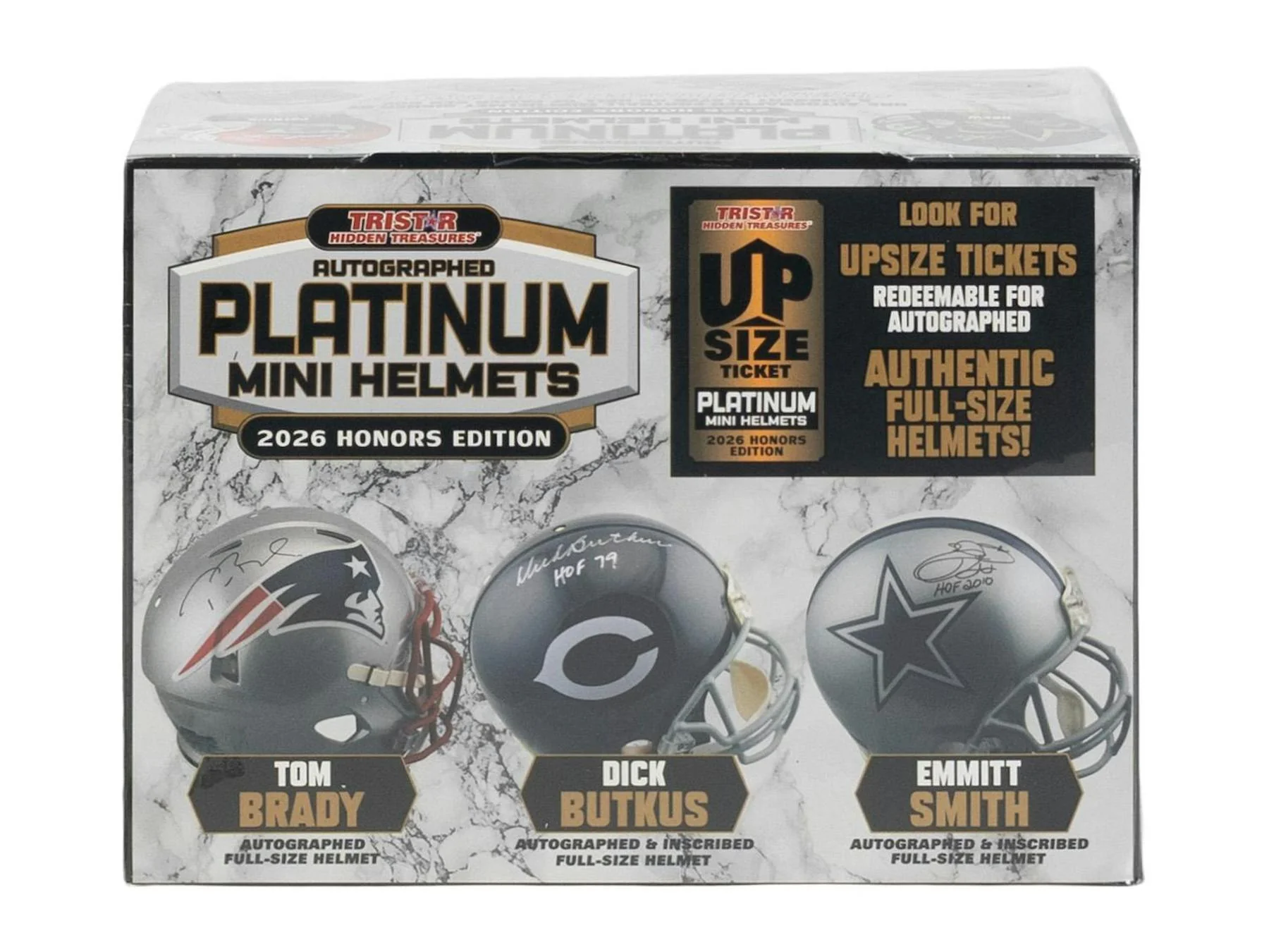 2026 TriStar Autographed Platinum Football Mini Helmet Honors Edition Hobby Box | Columbia Sports Cards