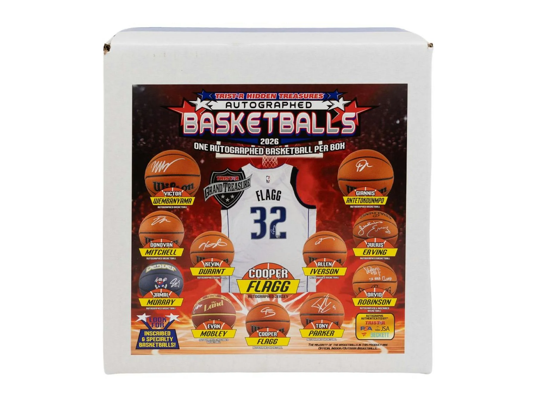 2026 TriStar Hidden Treasures Autographed Basketball Hobby Box | Columbia Sports Cards