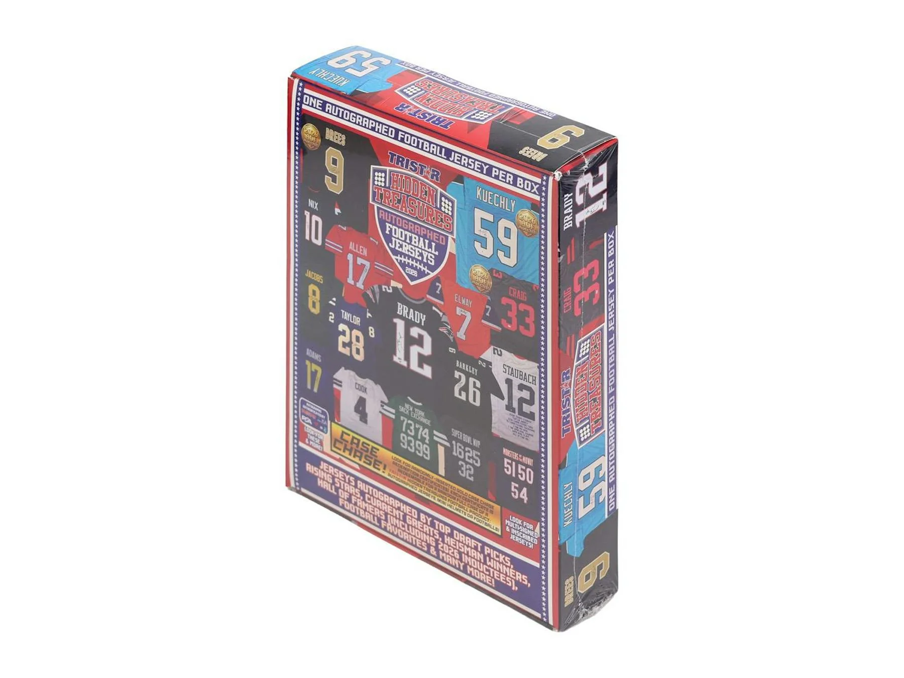2026 TriStar Hidden Treasures Autographed Football Jersey Hobby Box | Columbia Sports Cards - Image 2